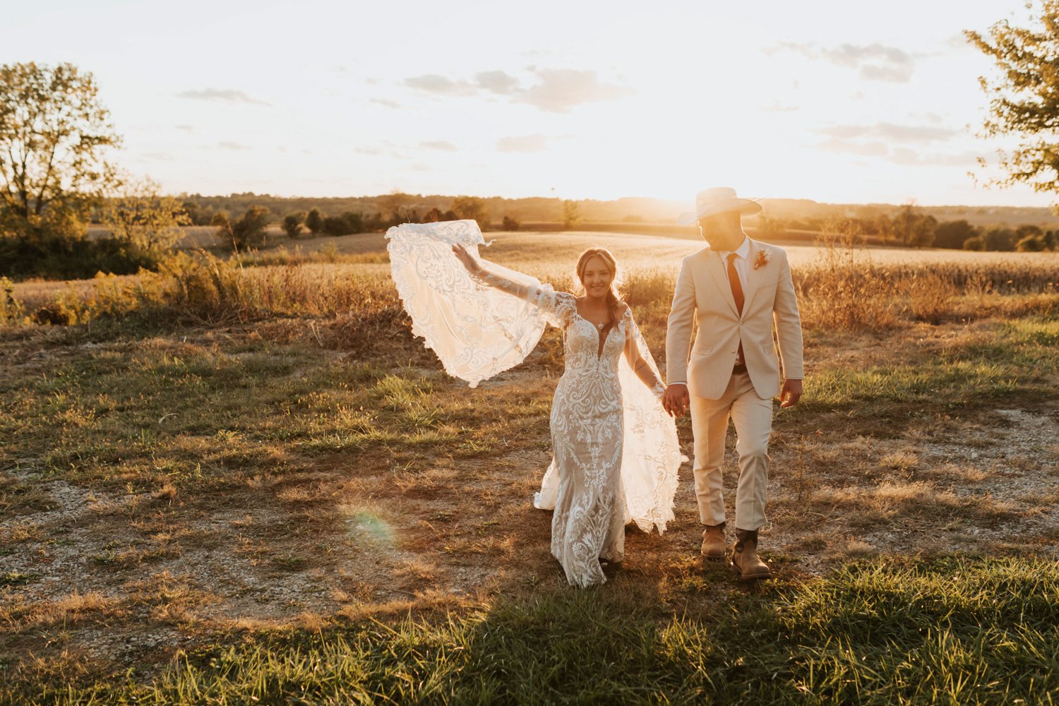Sayers Wedding // Their Own Backyard