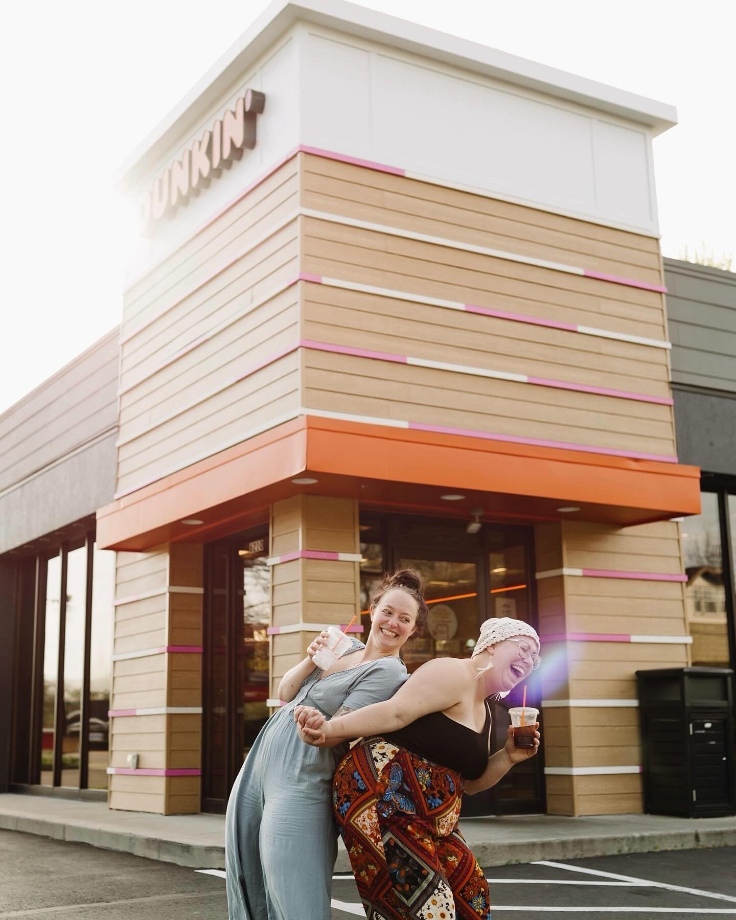 Janelle + Alex // 5.25.24 🍩

Started this cutie engagement session @dunkin &amp; boy oh boy these two did did not disappoint! Cannot wait for their wedding at the end of the month 🤩