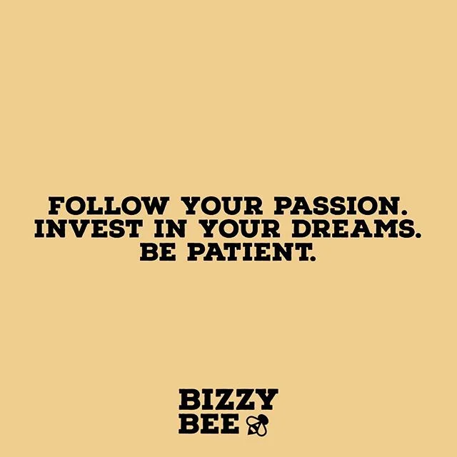Be patient. ✨ #BizzyBeeNY