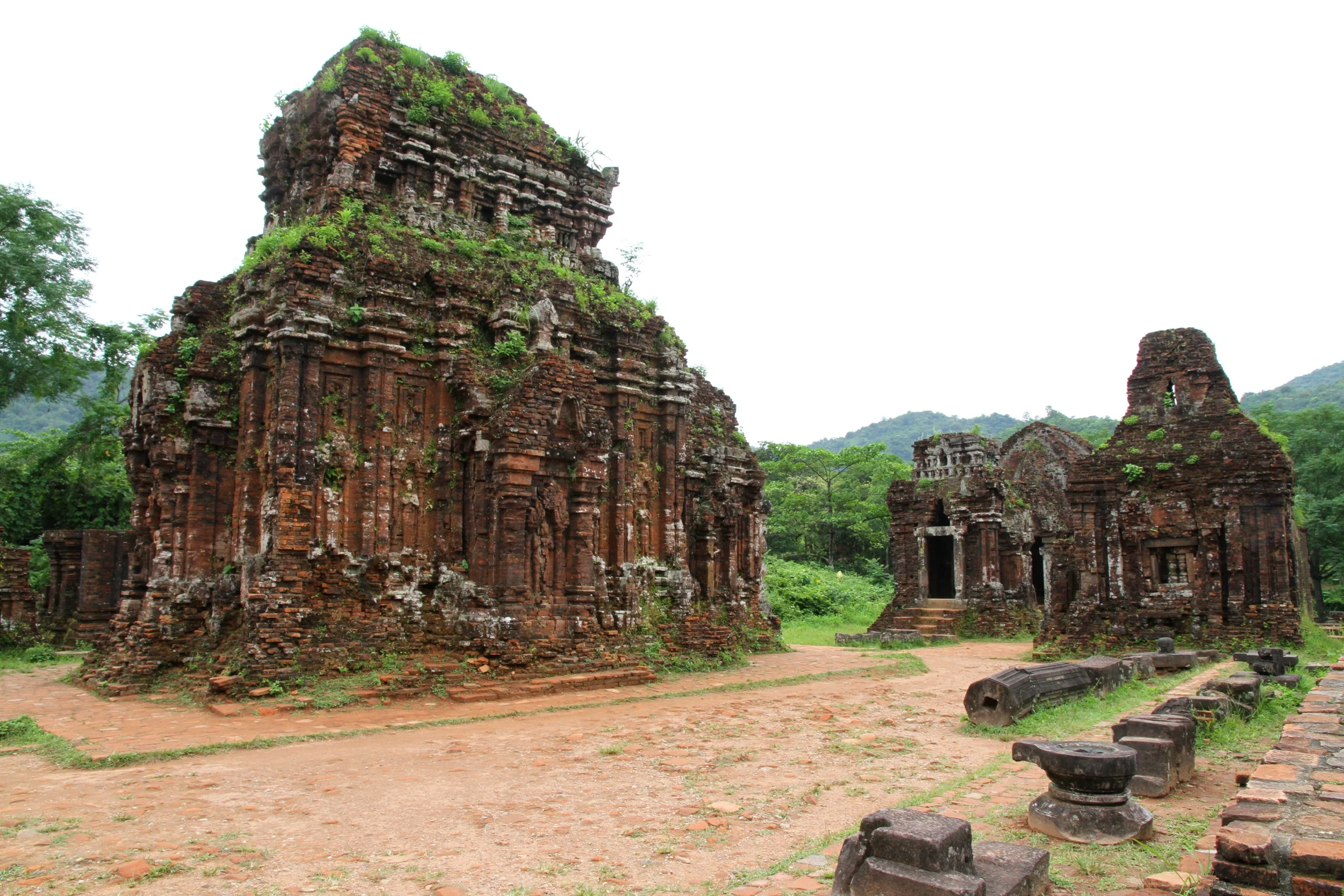 The Cham ruins at My Son - a UNESCO World Heritage Site.