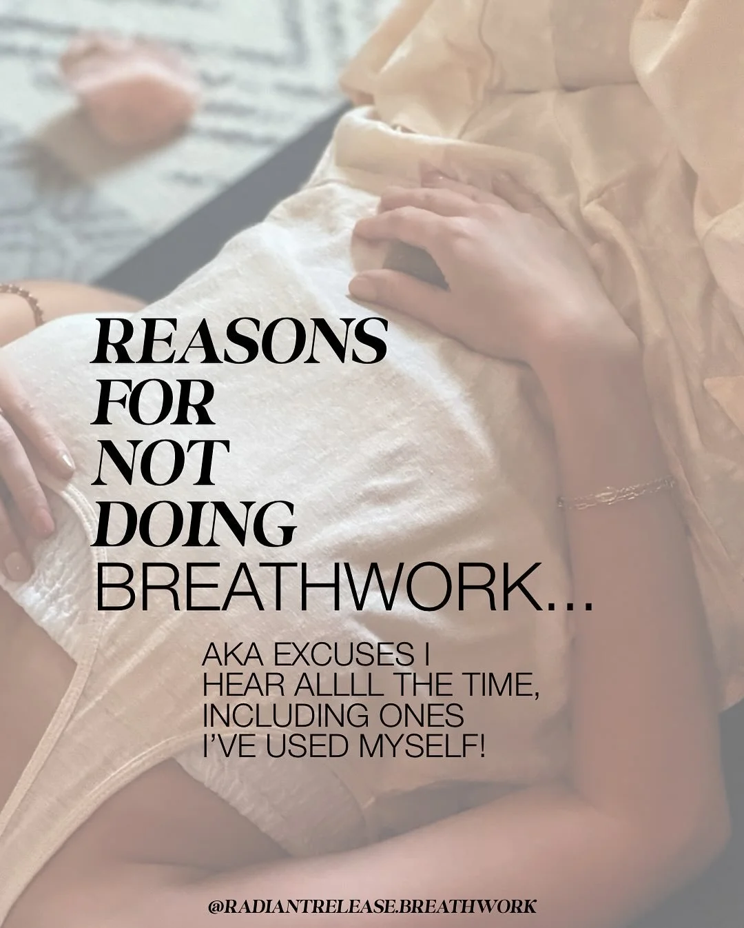 Excuses, excuses, excuses&hellip; I&rsquo;ve used them, you used them, we allllll used them!

&ldquo;I&rsquo;m not good at it.&rdquo;
&ldquo;It won&rsquo;t feel the same virtually.&rdquo;
&ldquo;I can&rsquo;t make it live.&rdquo;
&hellip;any of this 