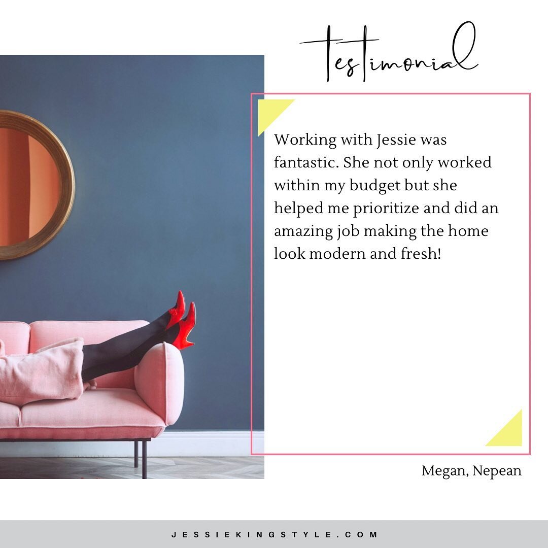 😊 This just made my day! 

Check out what Megan said about her experience with Jessie King Style. 

Getting this type of feedback from satisfied clients makes it all worth it! 

💌 If you&rsquo;d like to learn more about the home staging process or 