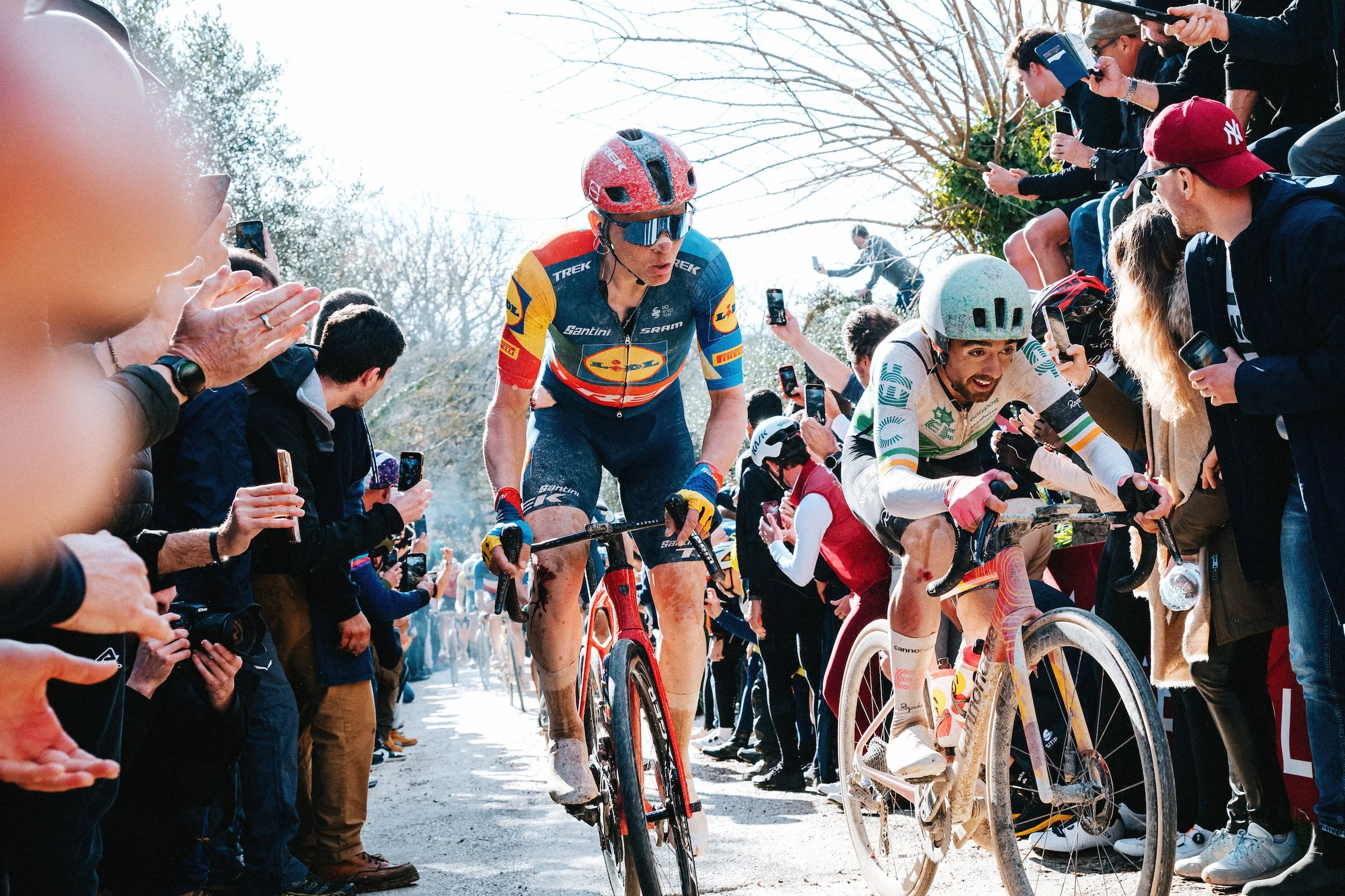 Toms Skujiņš’ Tenacious Fight for Second at Strade Bianche Is a Lesson to Every Racer 