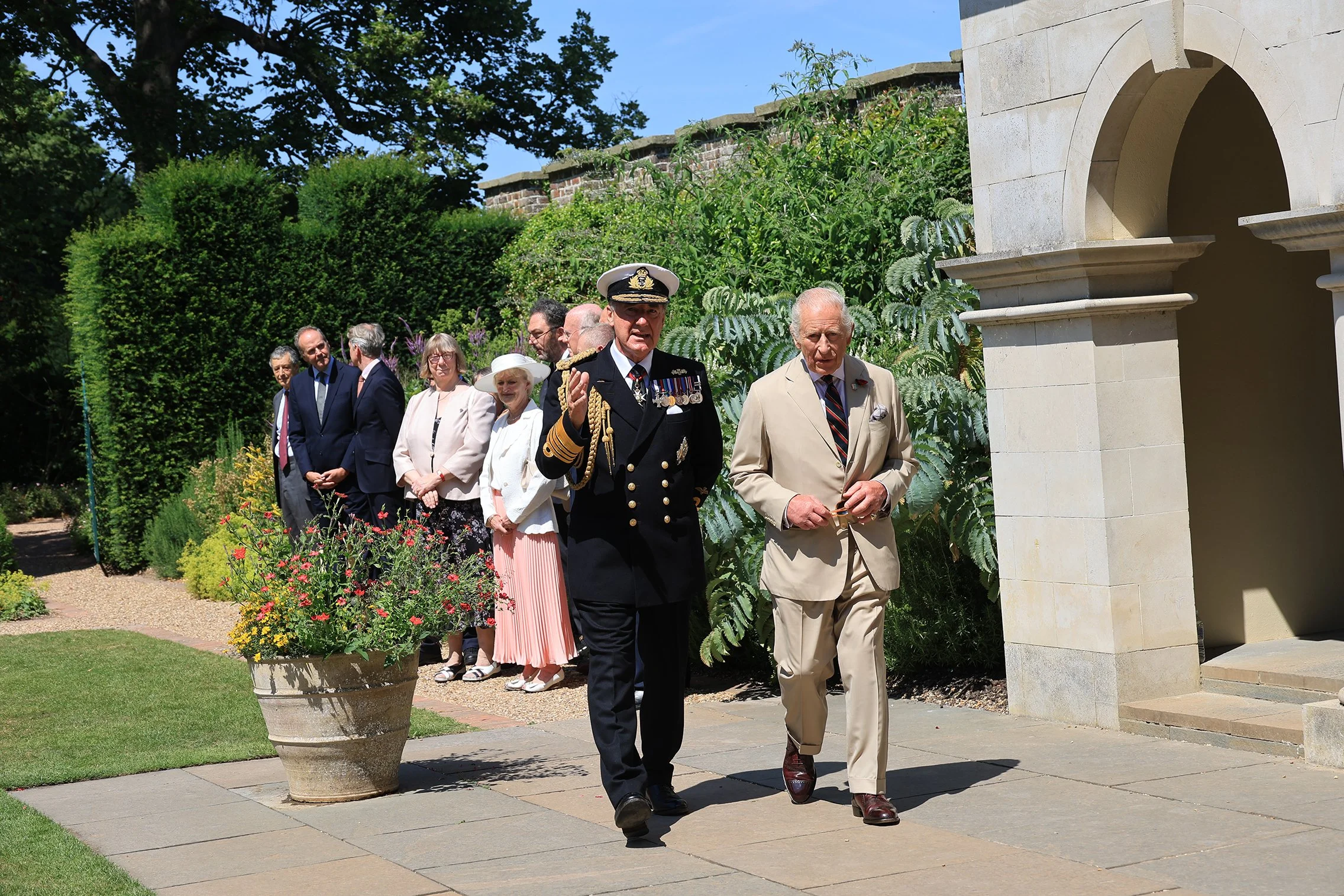 HM The King visits Walmer Castle  4F2A0826.jpg