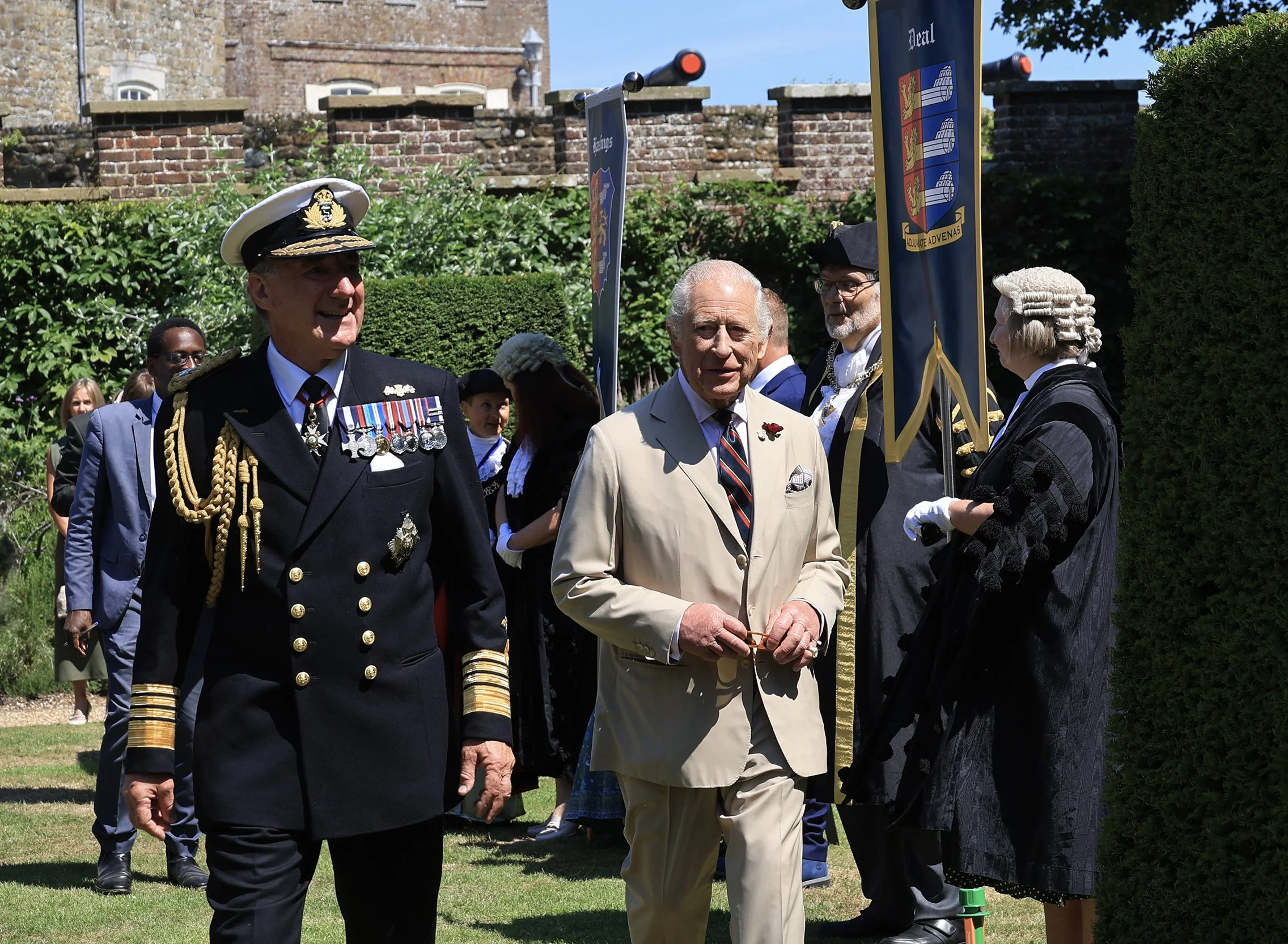 HM The King visits Walmer Castle  4F2A0856.jpg