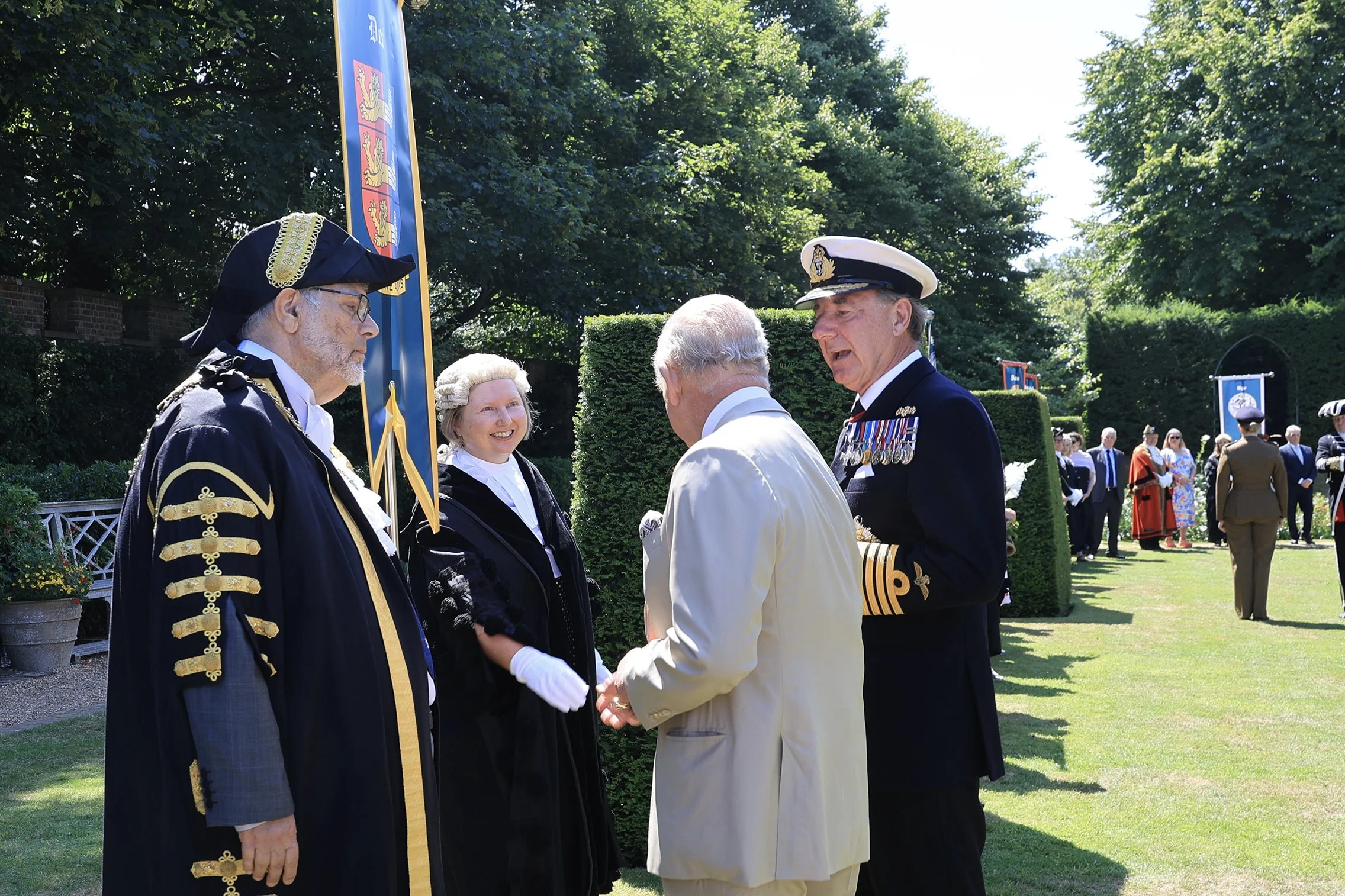 Deal  HM The King visits Walmer Castle  4F2A0844.jpg