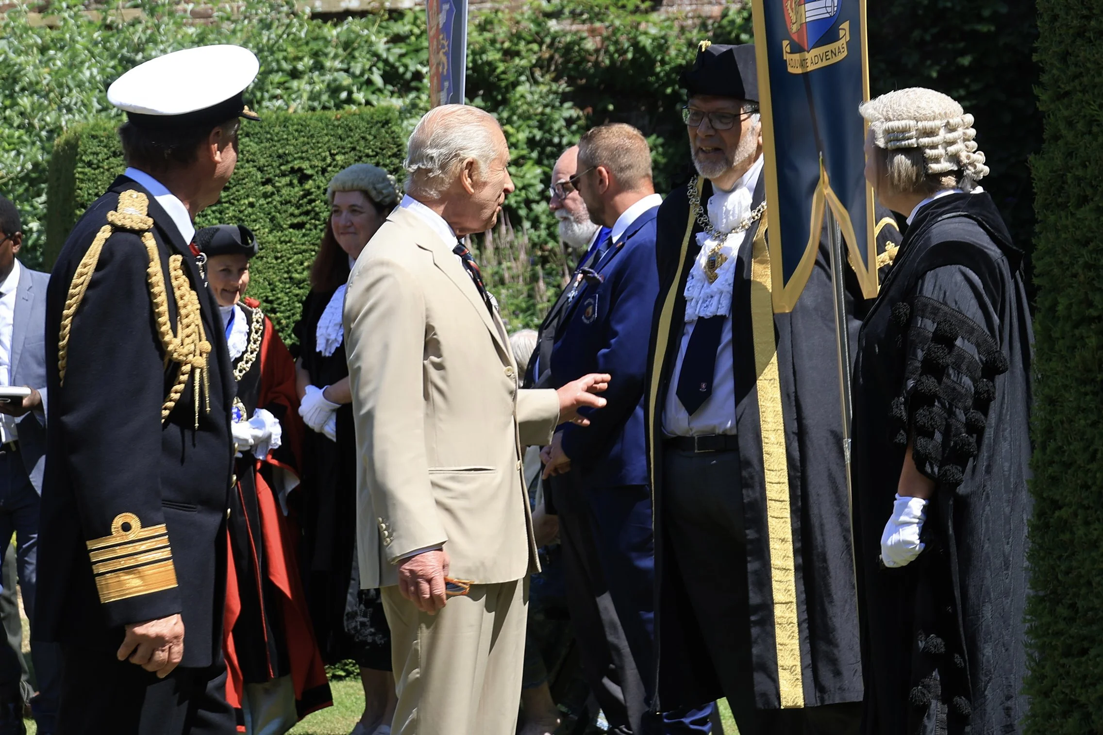 Deal  HM The King visits Walmer Castle  4F2A0852.jpg