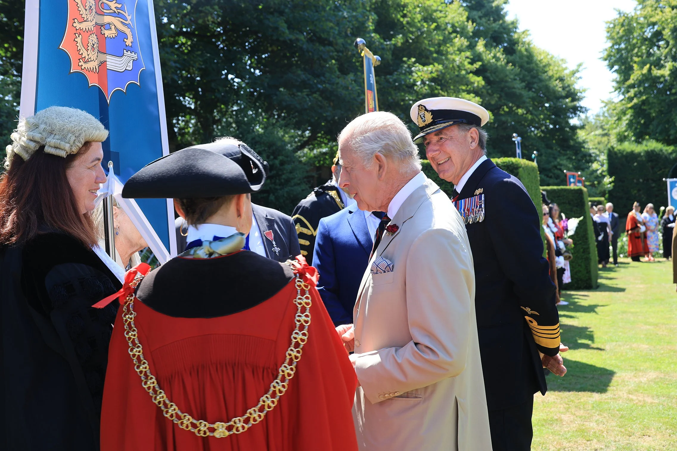 Hastings  HM The King visits Walmer Castle  4F2A0831.jpg