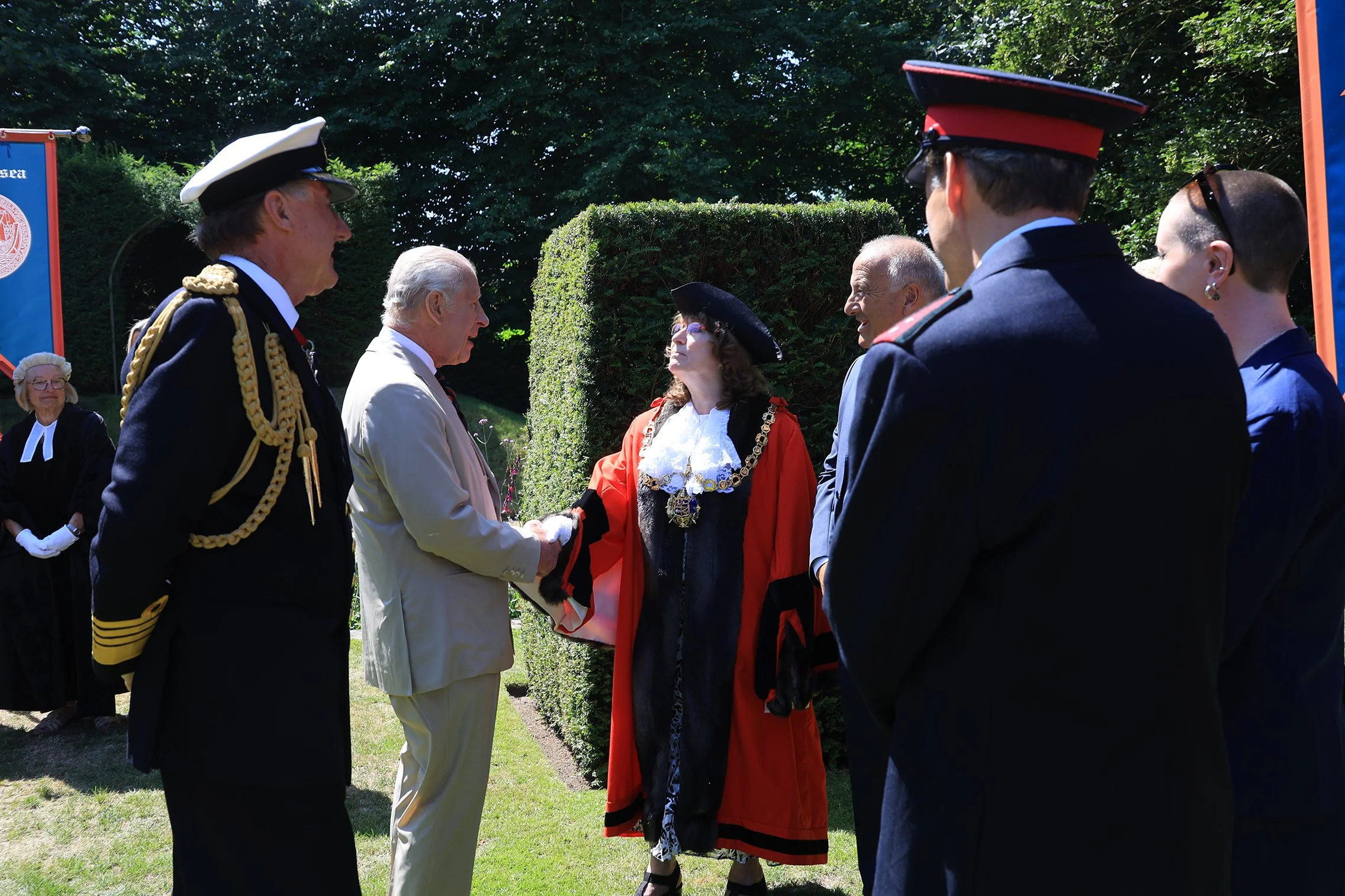 Ramsgate HM The King visits Walmer Castle  4F2A0926.jpg