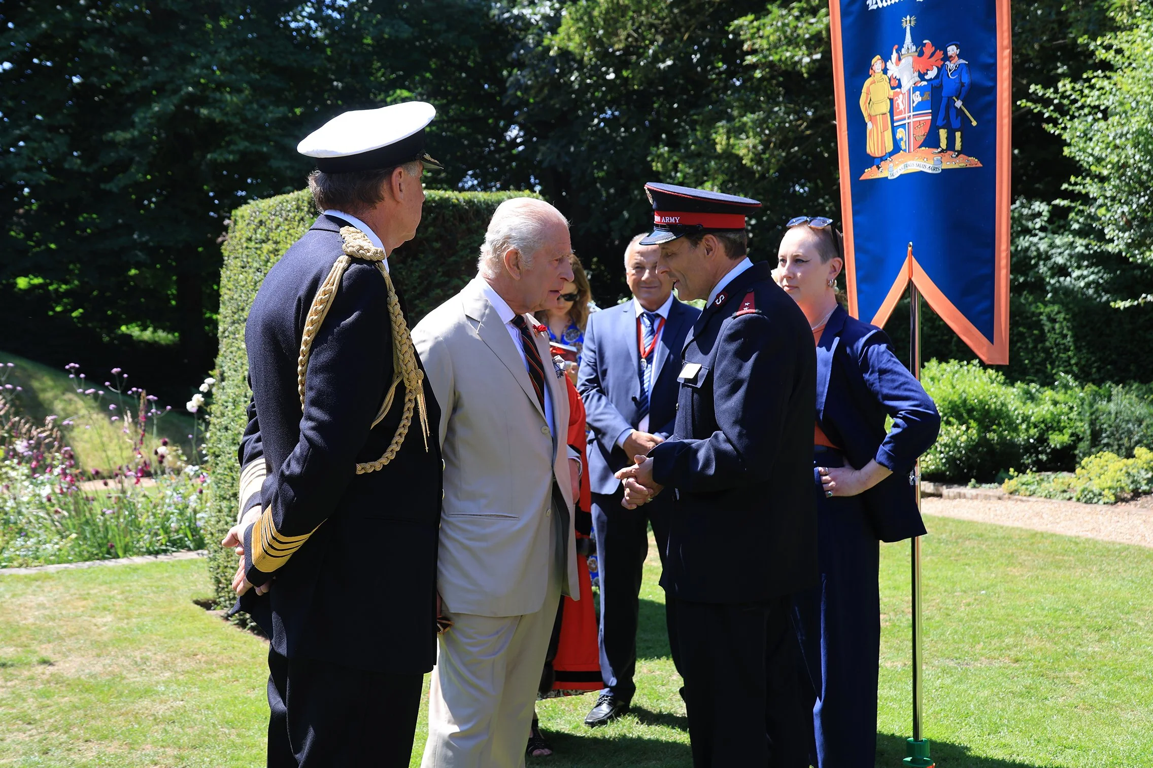 Ramsgate HM The King visits Walmer Castle  4F2A0938.jpg