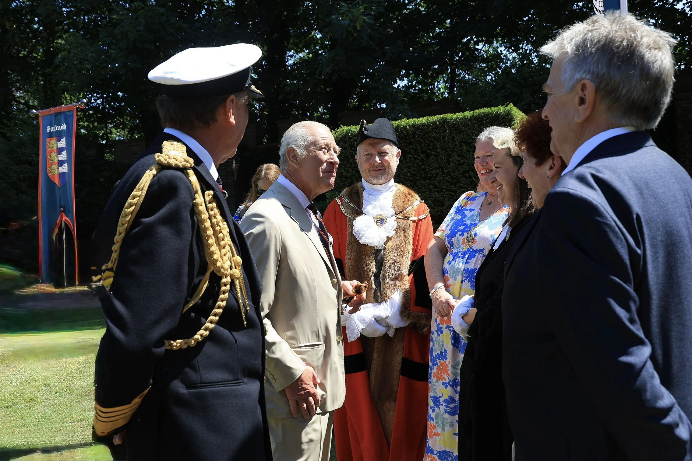 Rye  HM The King visits Walmer Castle  4F2A0902.jpg