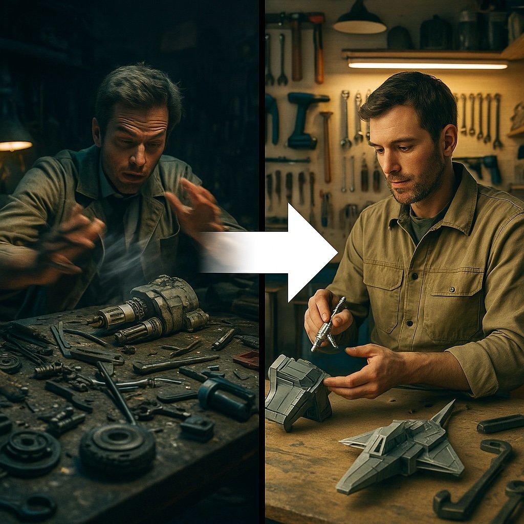2 Simple Tips For Busy Professionals To Maximize Their Time In The Workshop, Create More Projects, And Tap Into Their Creative Side