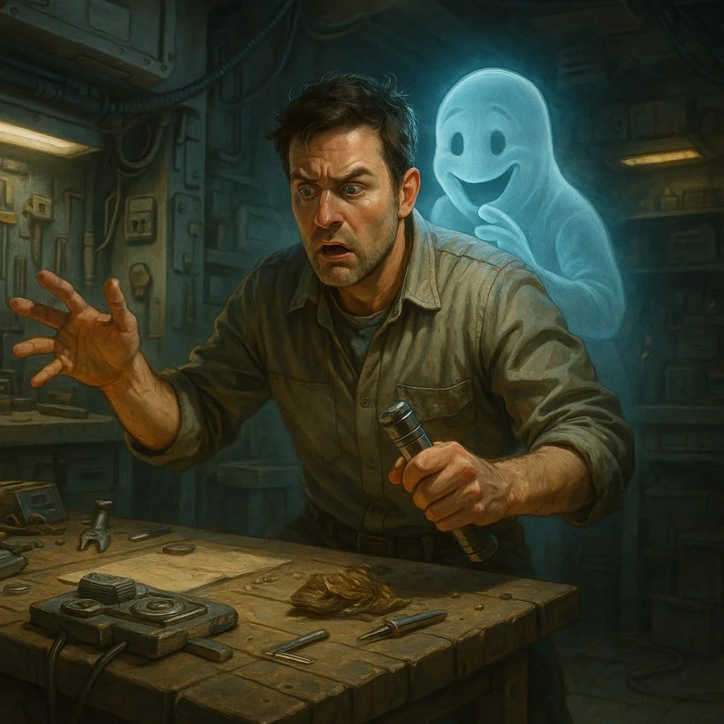 You Can't Find Inspiration, It Finds Makers