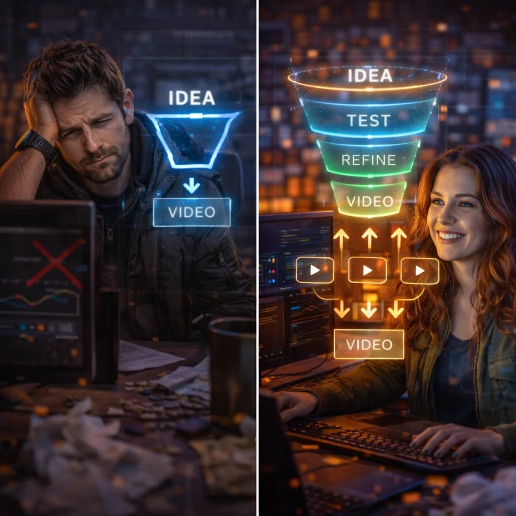 4 Steps To Iterate Ideas Without Wasting Time &amp; Money On Flopping Videos 