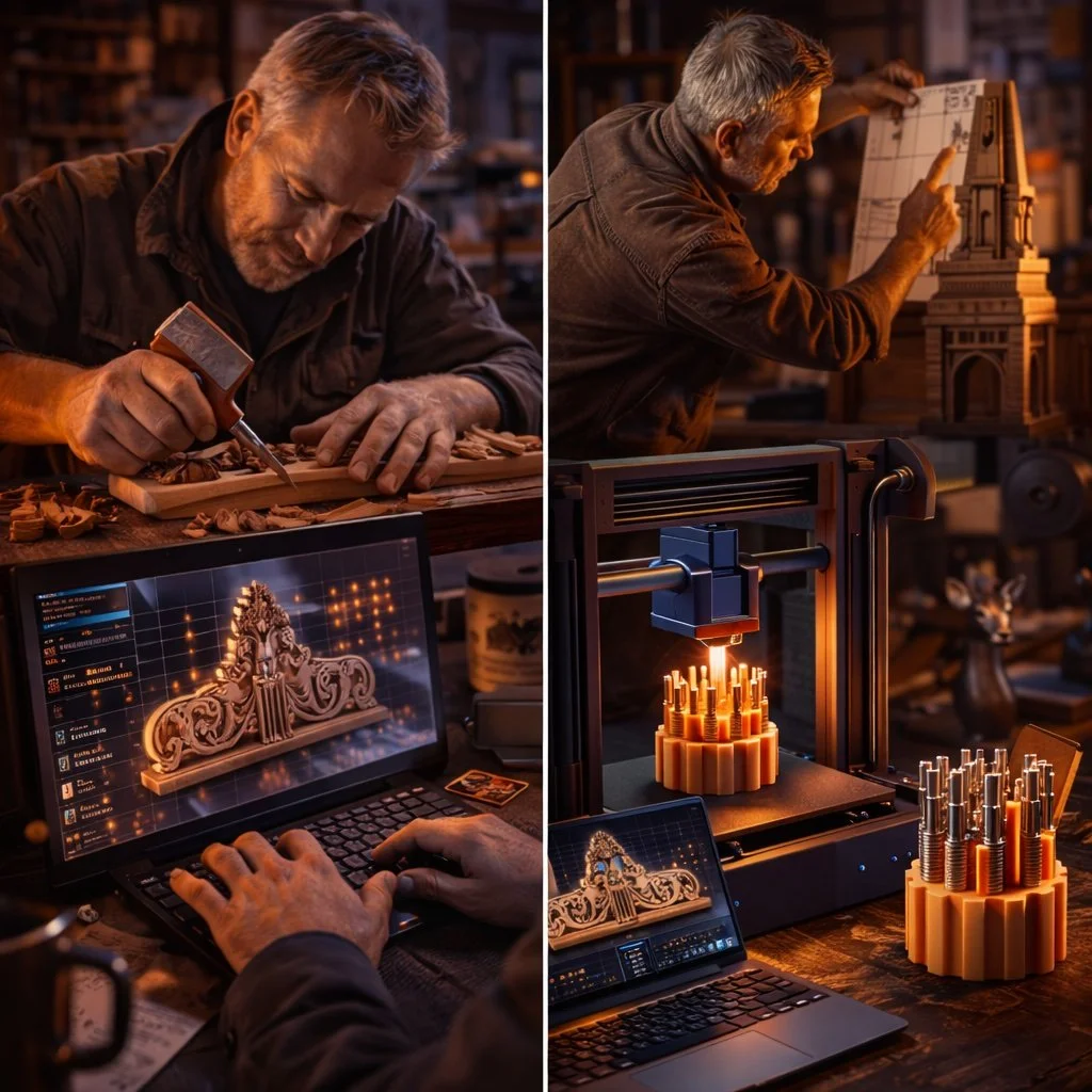 4 Justifications For Woodworkers To Buy A 3D Printer