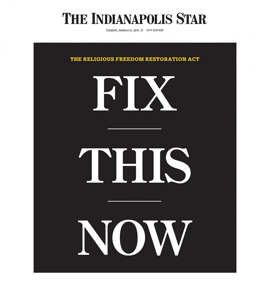 A Problem in Need of Fixing: Indiana, LGBT, and Religious Freedom
