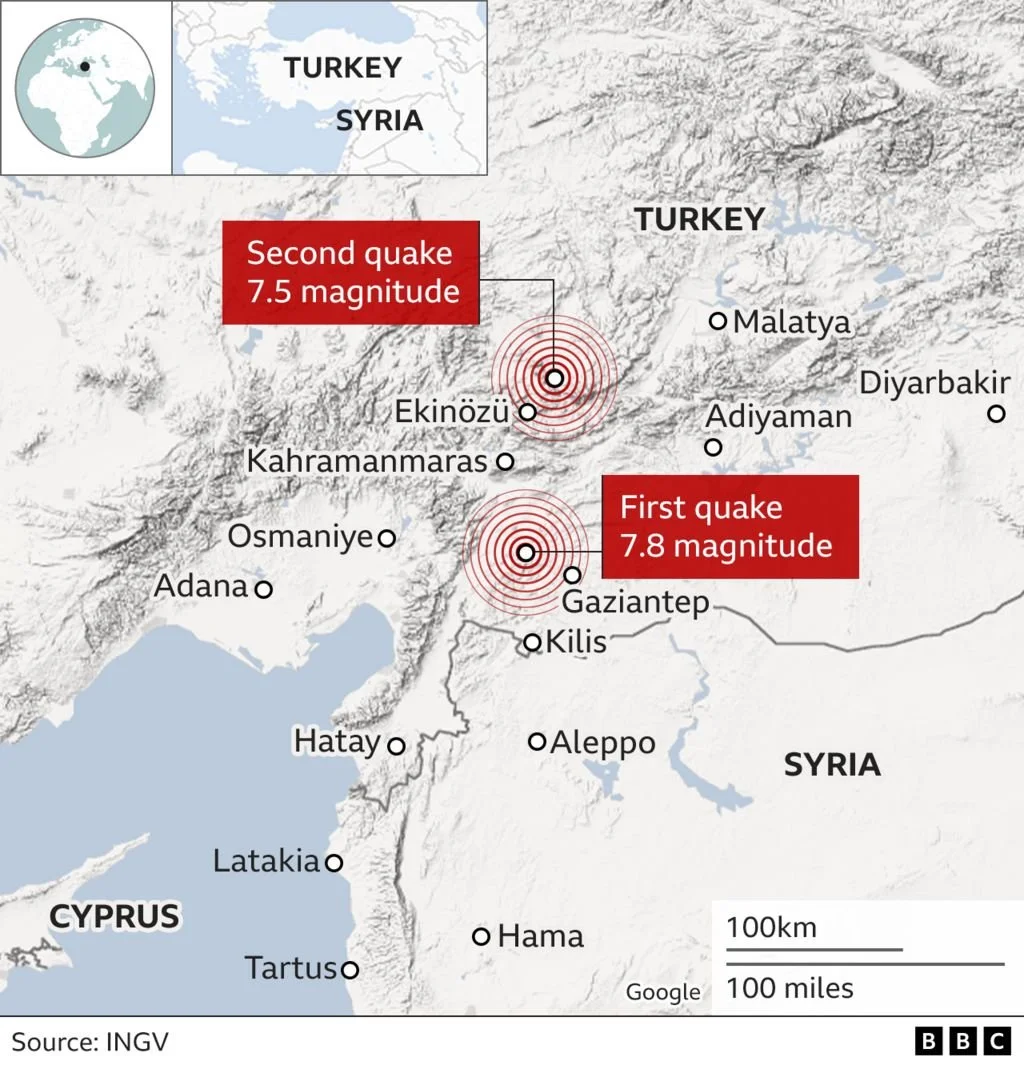 What is the Richter scale and which areas are most vulnerable to quakes?