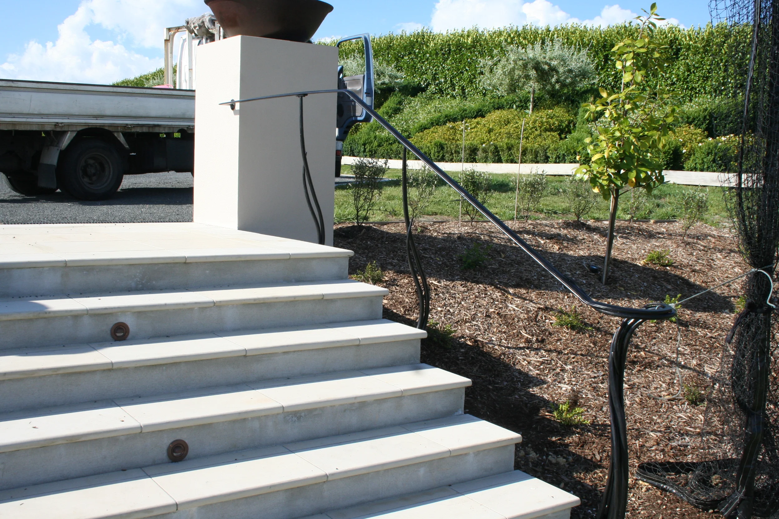 Karaka Sculptural handrail