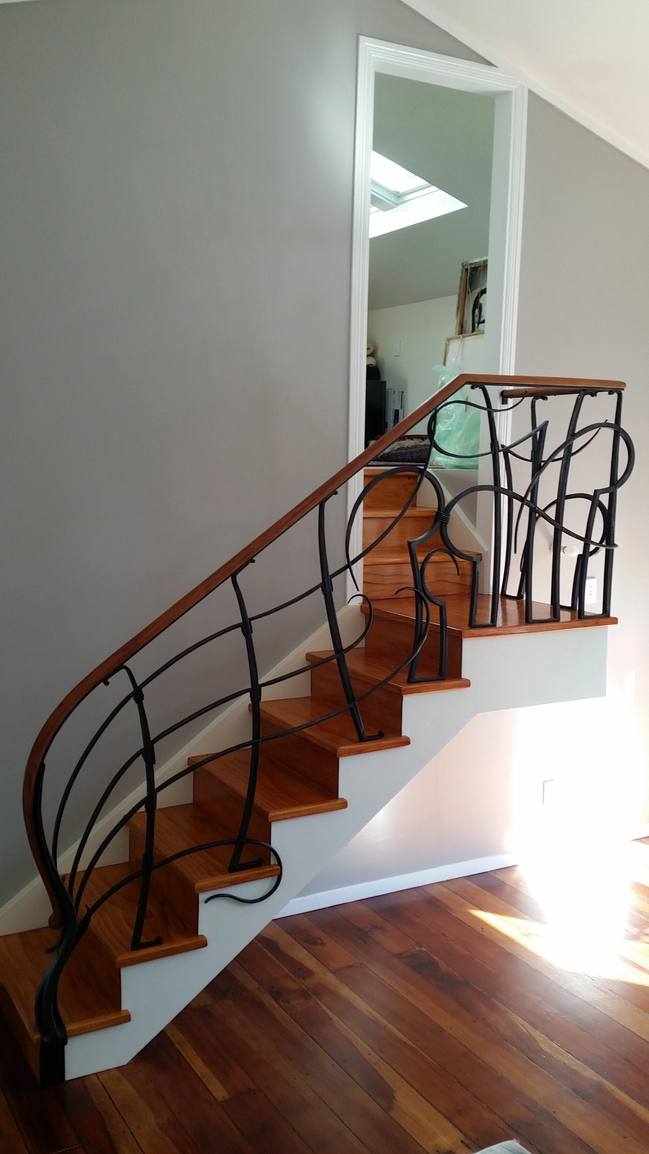 Epsom Art Nouveau balustrade