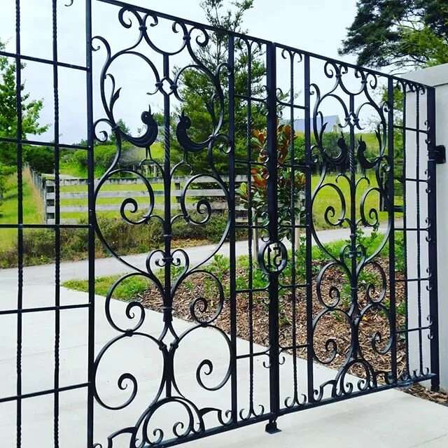 #gates #artisticironwork #blacksmith #nzcraft #blacksmith #coatesville