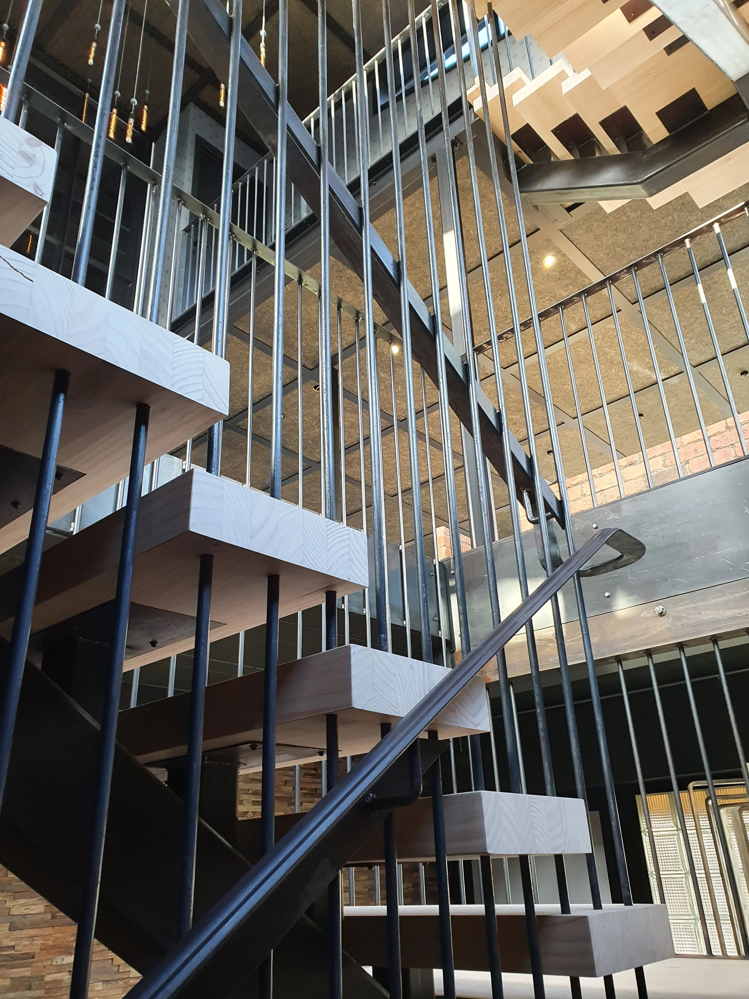 Warehouse apartment balustrade, Grey Lynn