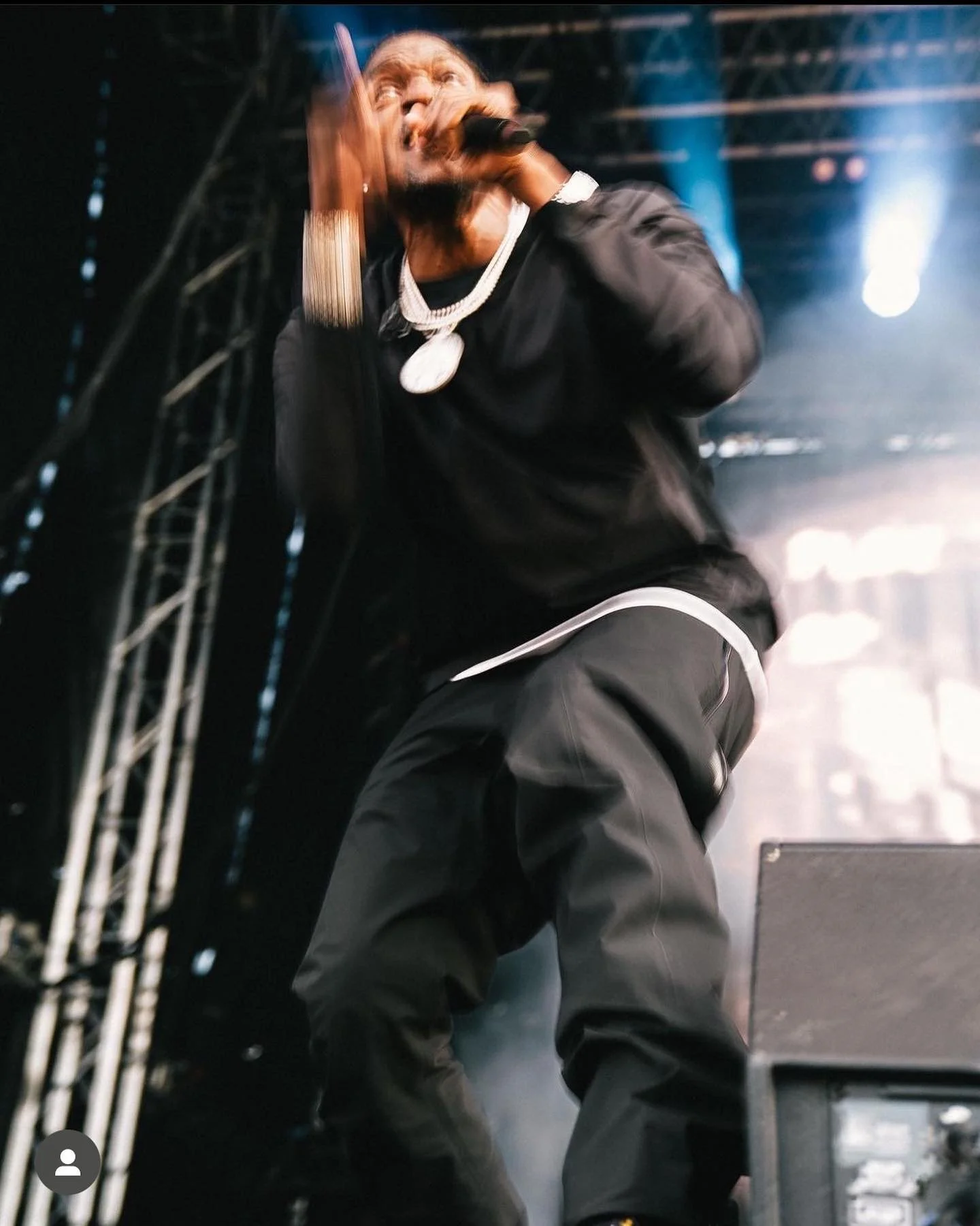  Styling Pusha T for European Festival run  Wearing Arcteryx and Marni 