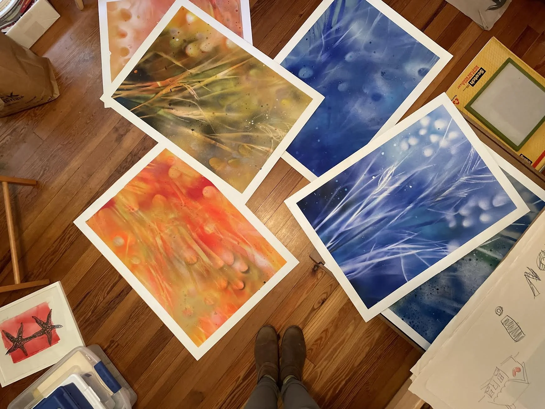 October 2, 2023. A fish-mash. Overworked and displeased!