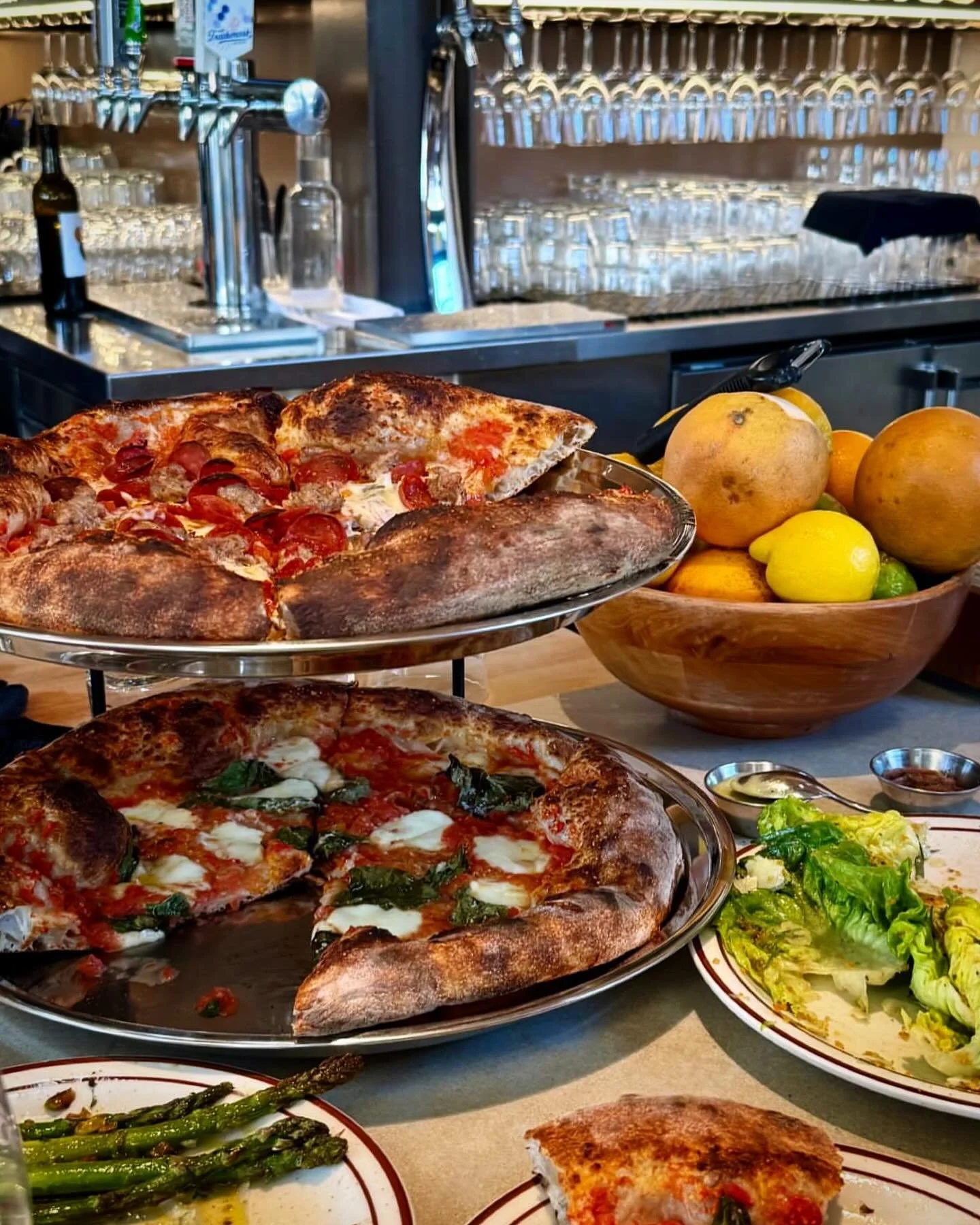 Behold, the spread 🖼️
Both locations open for Friday dinner. 🍽️
&bull;
🪑 Grab a seat on YELP!
Hold a seat via WAITLIST in Culver City, LA
Hold a seat via RESERVATION in Costa Mesa, OC
WALK-INS at both spots a plenty!
Visit our website for deets ww