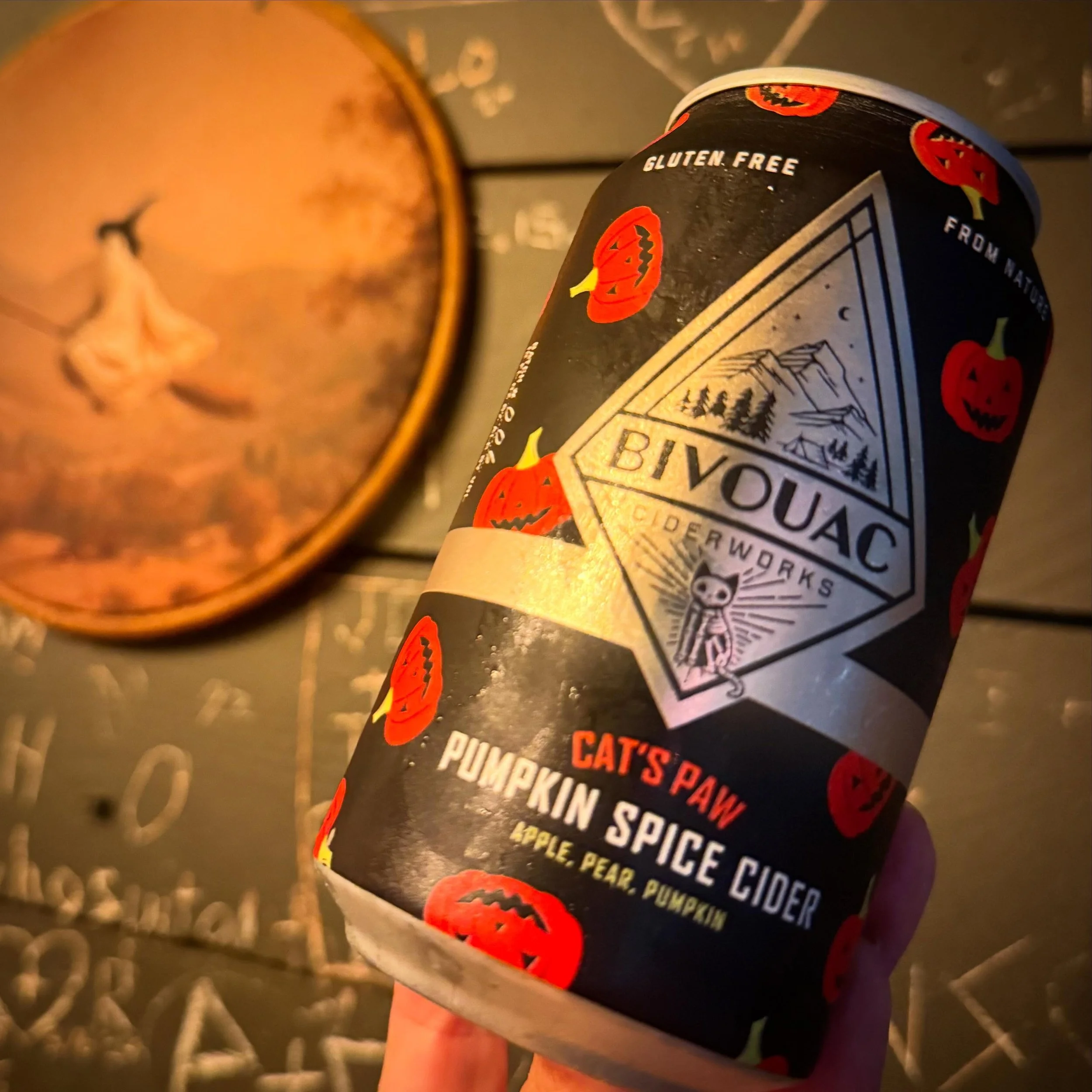 🎃 Bend our will unto the season, for this brew smite the senses with right wondrous might! 
&bull;
Translation: Uhh this seasonal cider slaps!