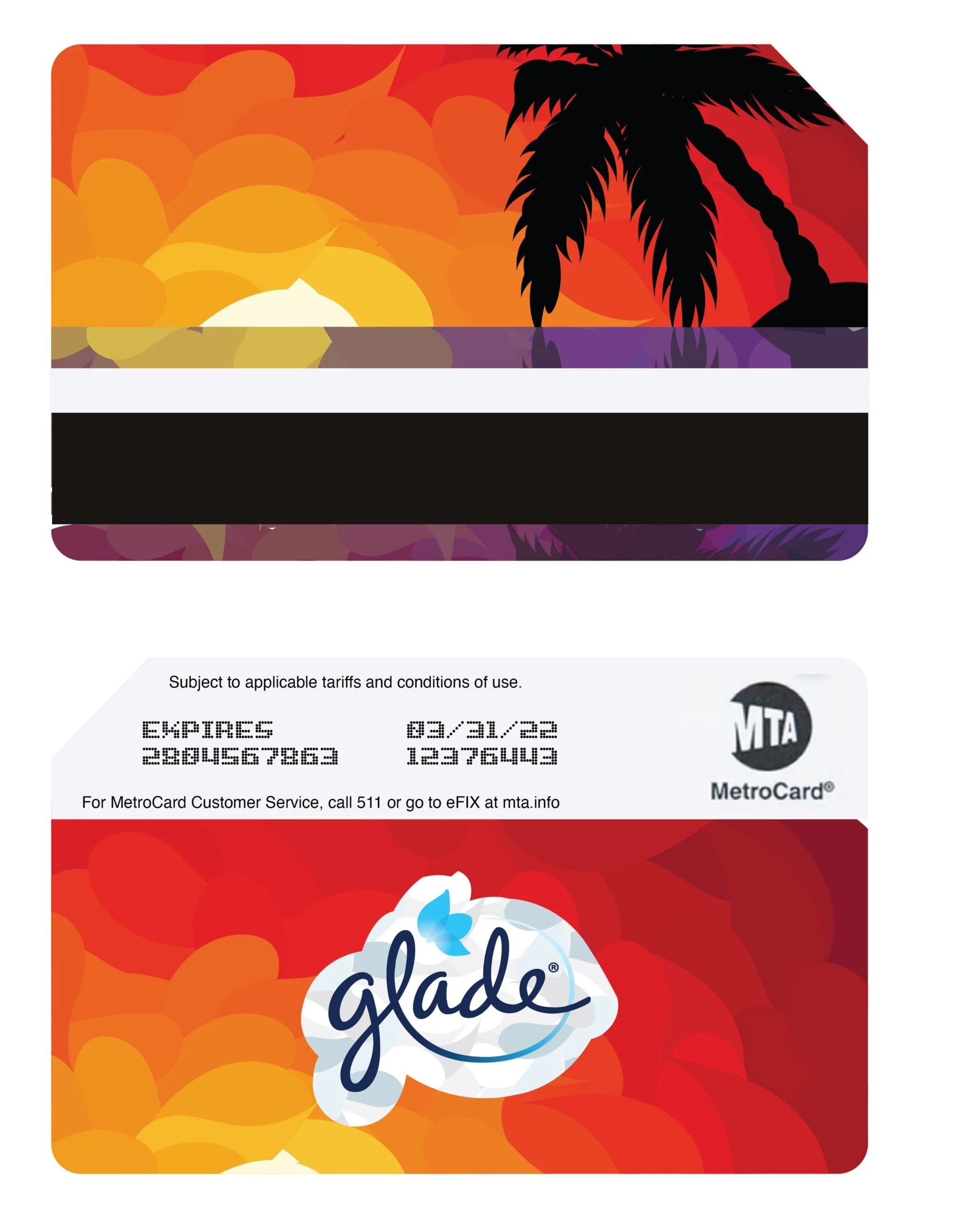 Limited Edition Scented MetroCards