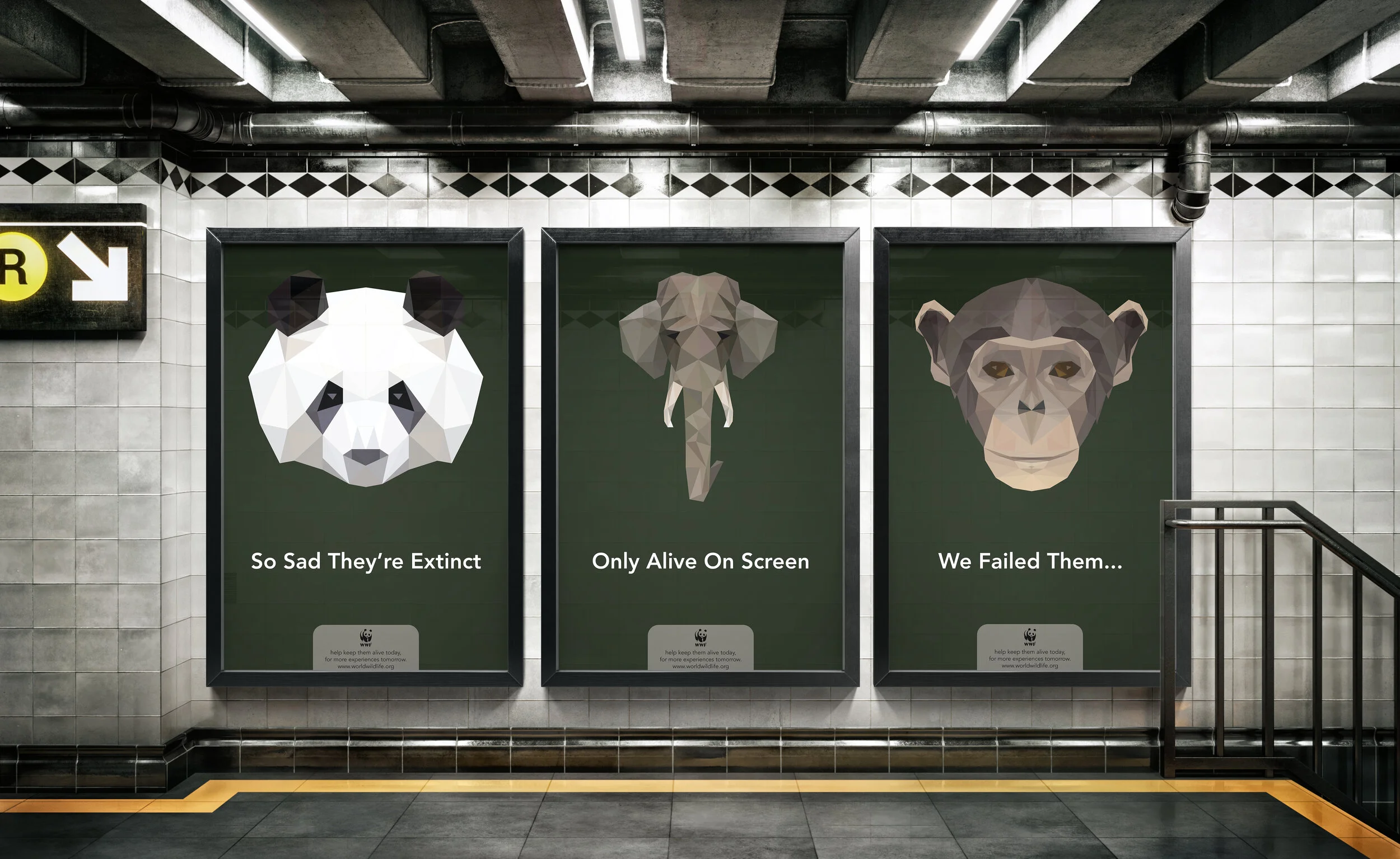 Print AdvertisementsNearing Earth Day will be planned all around the city in popular subway and bus stations