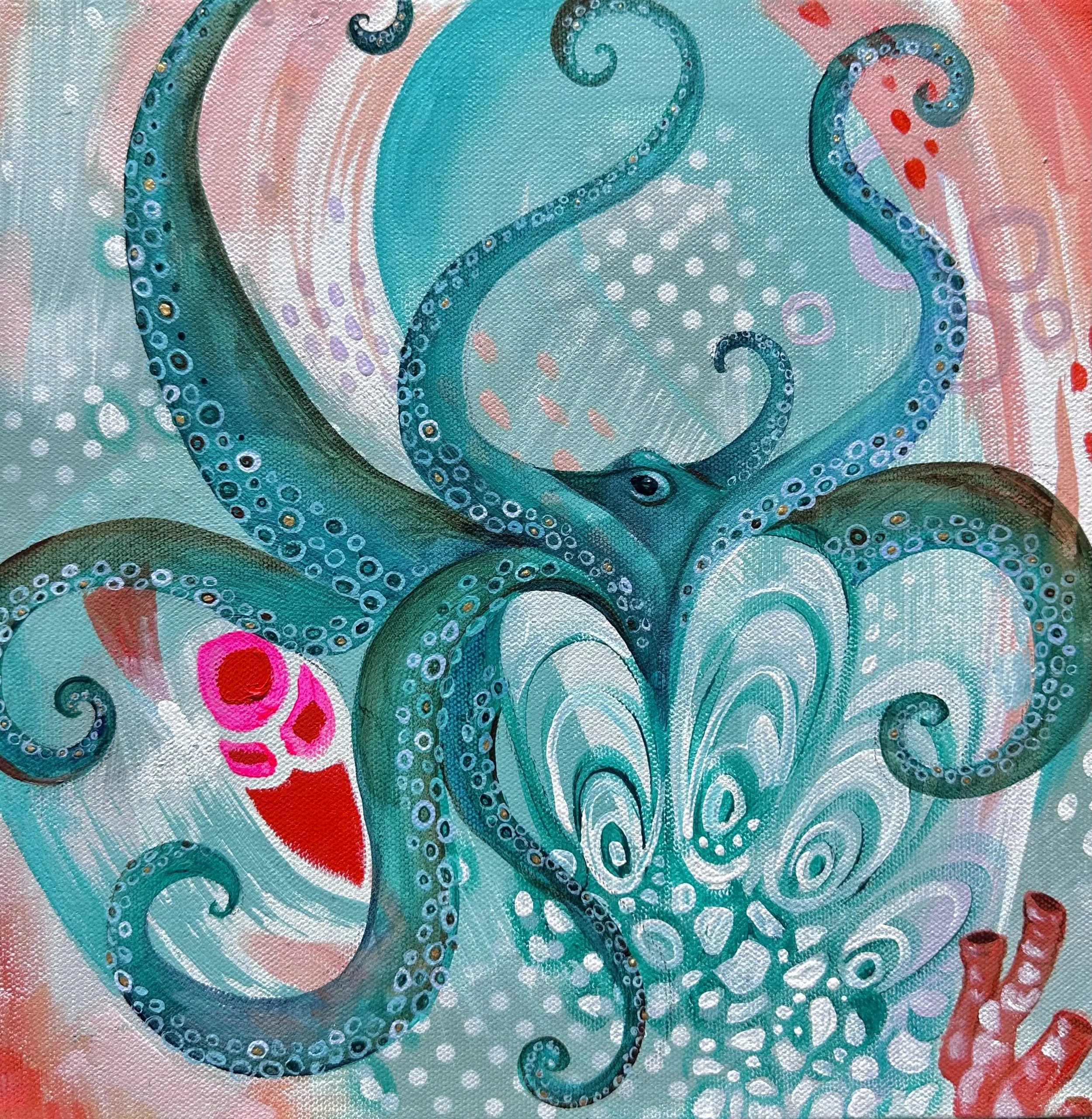 Ocean Oracle 12"x12"
