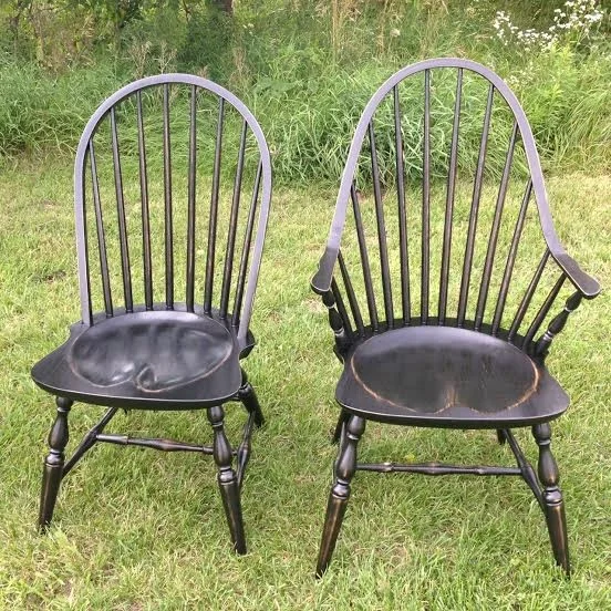 repro black windsor chairs.jpg