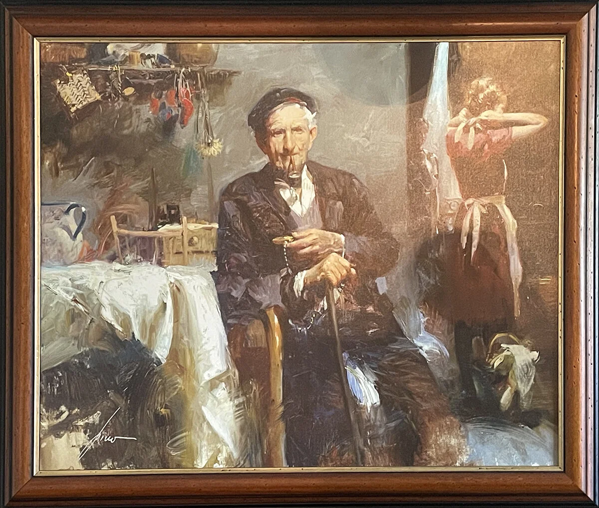 Fleeting Moments by Pino, giclee, 39x47, $1500