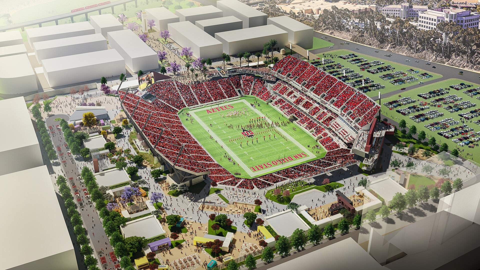 San Diego State Aztec Stadium