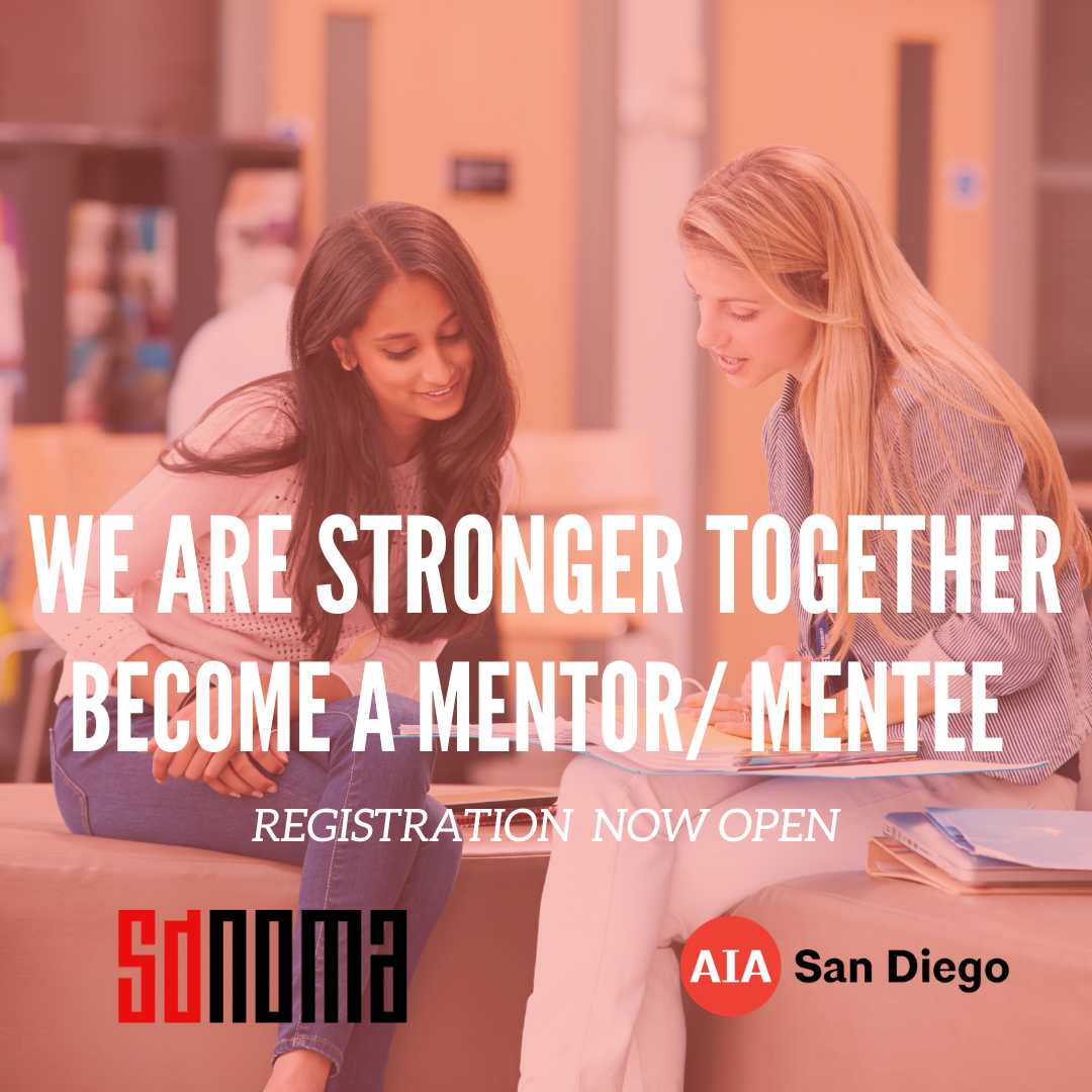 Call for Mentors & Mentees — AIA San Diego