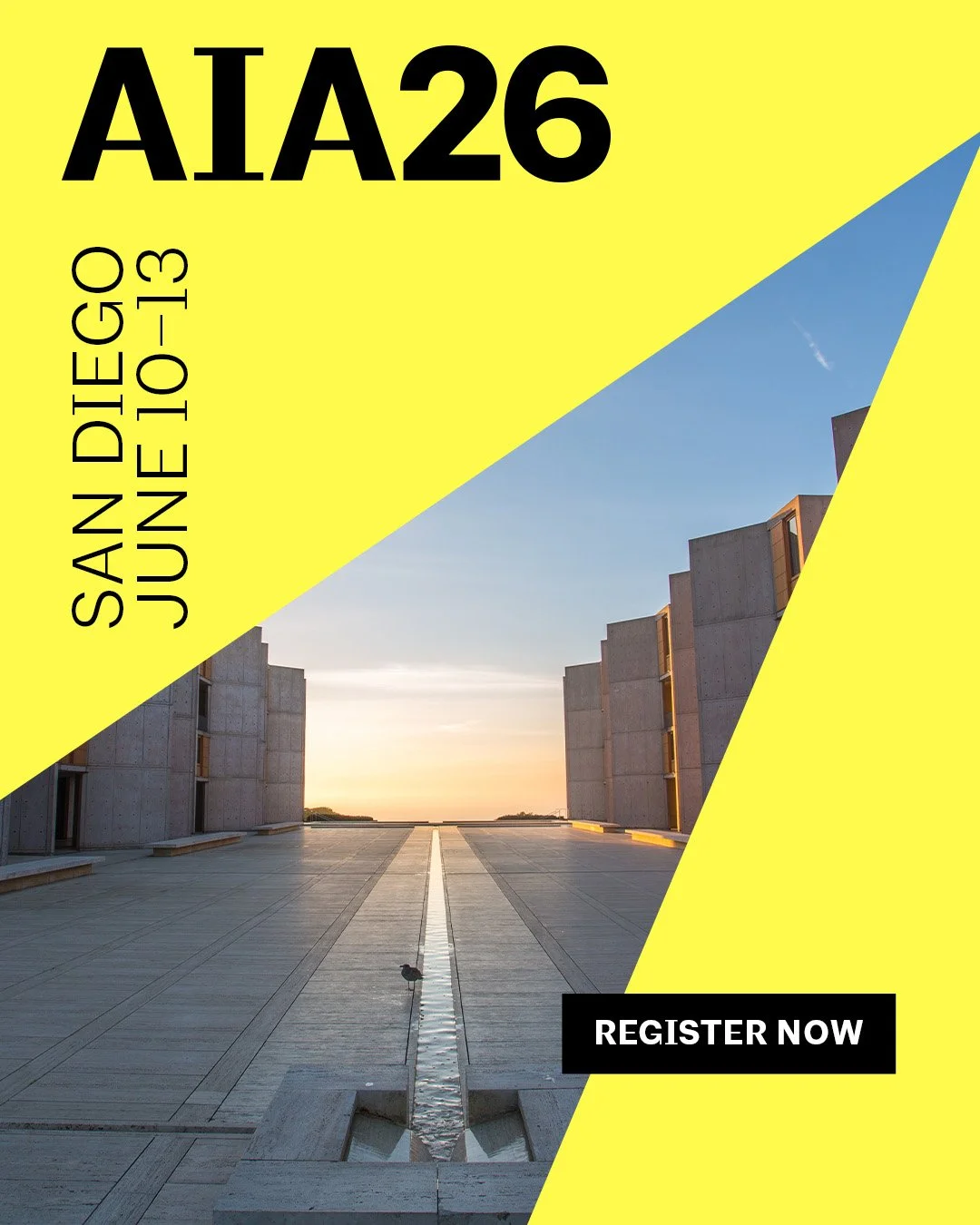 Last chance to save hundreds on #AIA26! Register by June 9.

AIA26 brings together the people behind the $700 billion AEC industry&mdash;those leading firms,
shaping cities, advancing practice, and redefining what architecture can do. Join us in San 