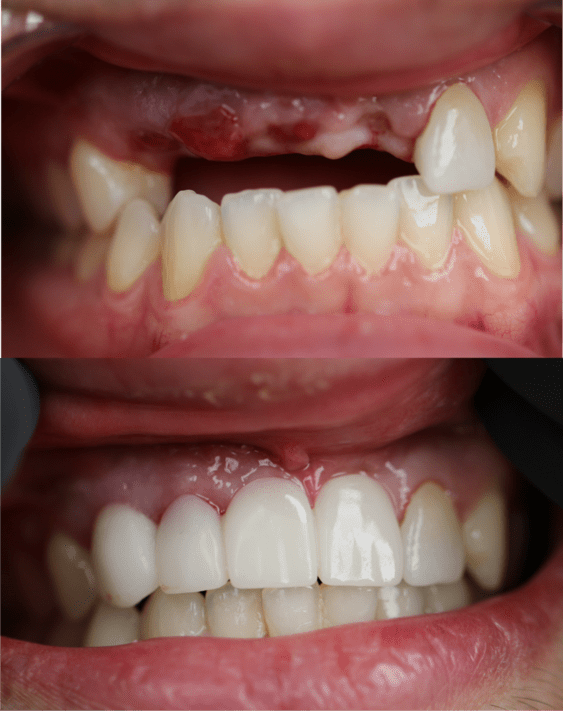 Dental Implants before And After  