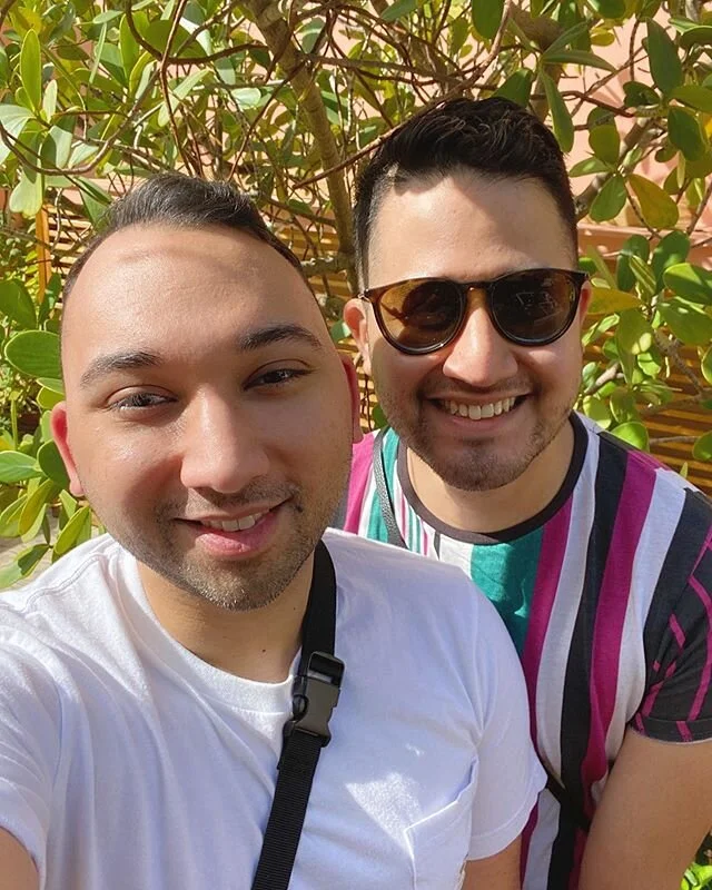 Here is the first of what I&rsquo;m sure will be many selfies, in Puerto Rico this week! 👬🏽🌴🇵🇷