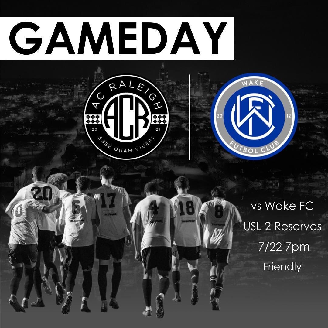 Friendly reminder. We play Wake FC in a friendly this afternoon! 

🆚 @wakefcusl  📆 Saturday, June 22nd 2023 🕛 7:00 PM 🏟 Ting Park Field 1
.
.
#essequamvideri
.
.
#soccerpractice #soccerlove #soccertraining #soccerskills #soccertime #soccer #footy