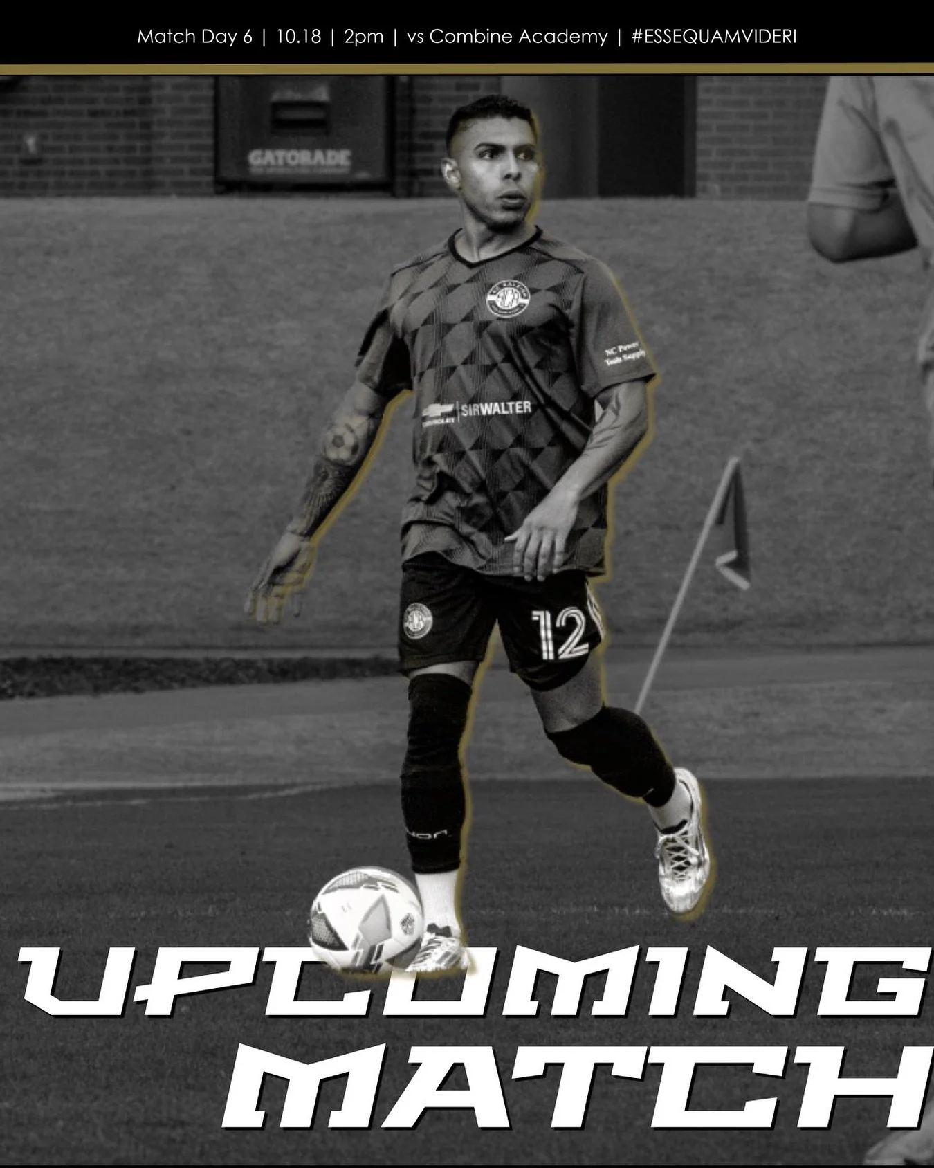 Huge match at Home this Saturday! 

Come out and show your support for local, grassroots football!