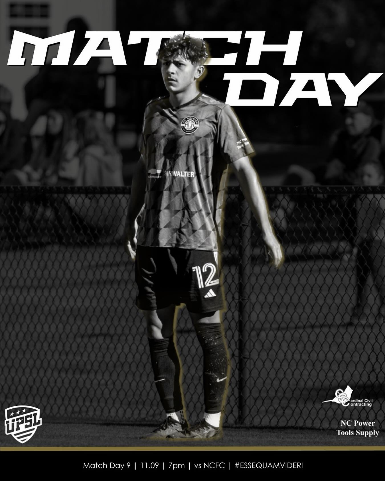 Another Raleigh Derby! 

 🆚 NC FC

📆 Sunday, November 9th 2025

🕛 7pm

🏟 WRAL Soccer Park | Stadium Field | 7700 Perry Creek Road Raleigh, NC 27616
