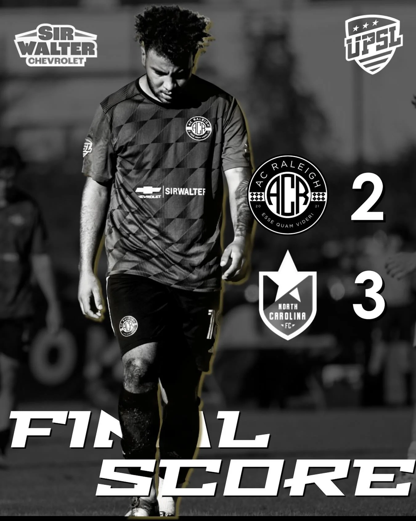 We show a ton of passion and we want to win BADLY. 

Sometimes that passion and desire can be pointed to areas within the match that don&rsquo;t benefit our chances of winning. 

Today was an example of that and we hope to improve on this match.