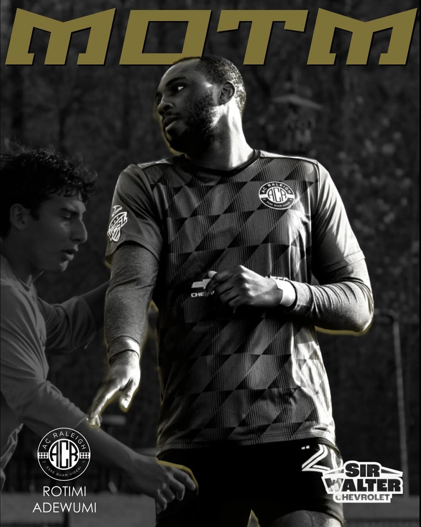 Our @sirwalter_chevy #MOTM is @rotman20_ 

Incredible match from our CB despite the scoreline, I believe. 
He moved his feet well, made great decision in the step or cover, and as usual he was dominate in the air.

Well done, Rot.