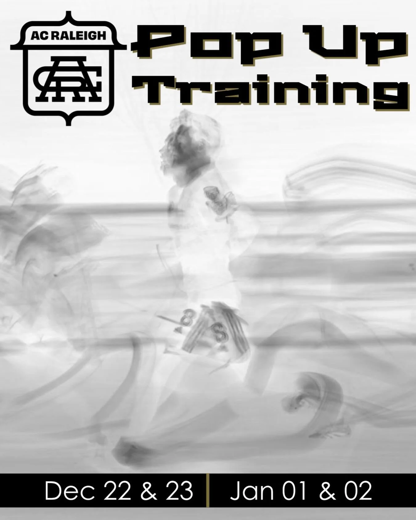 🔥 Winter Training with AC Raleigh 🔥

📅 Dec 22 &amp; 23
📍 Fletcher Park
💵 $40 per session

www.athleticclubraleigh.com/pop-up-training