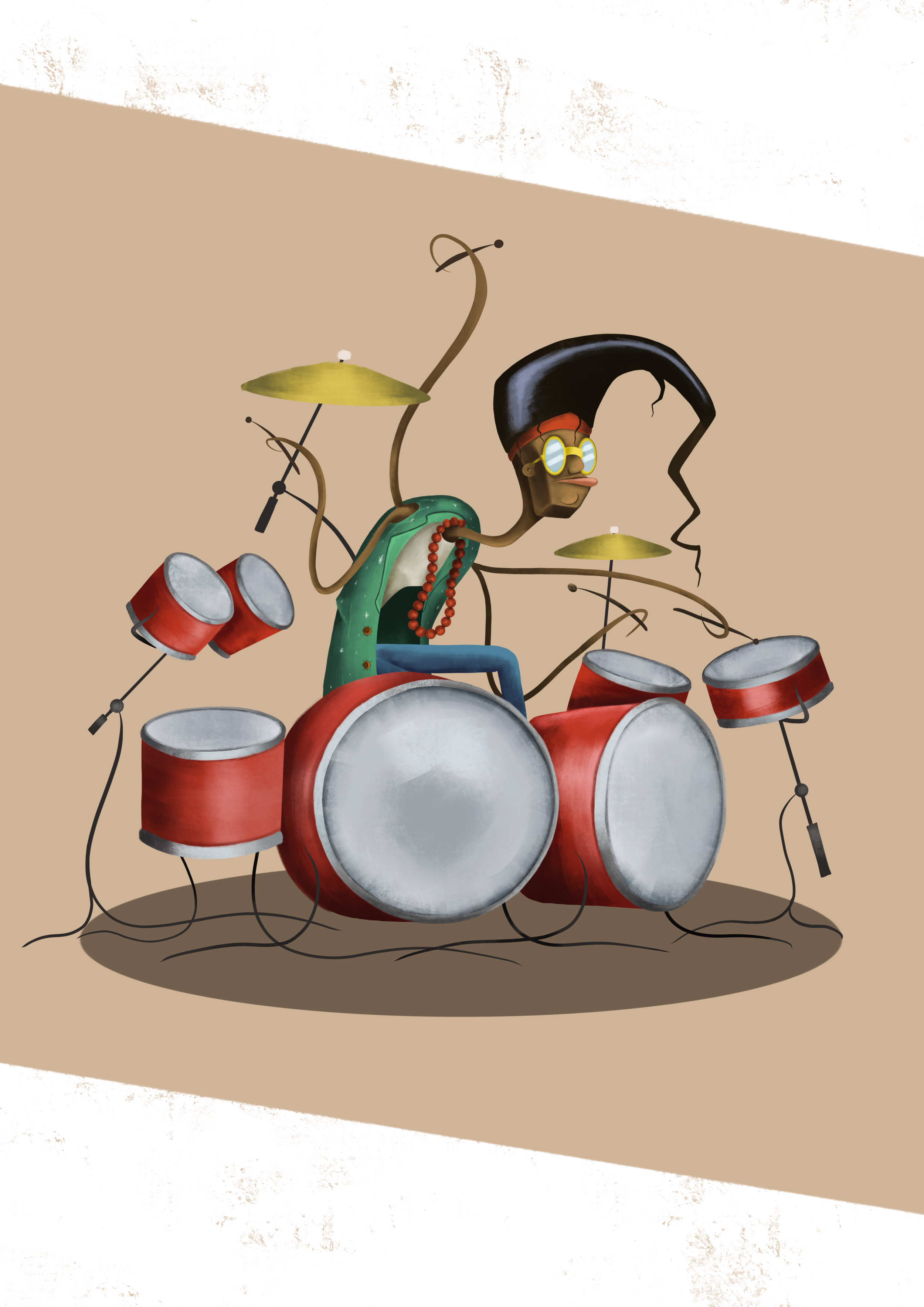 Drum Machine Print