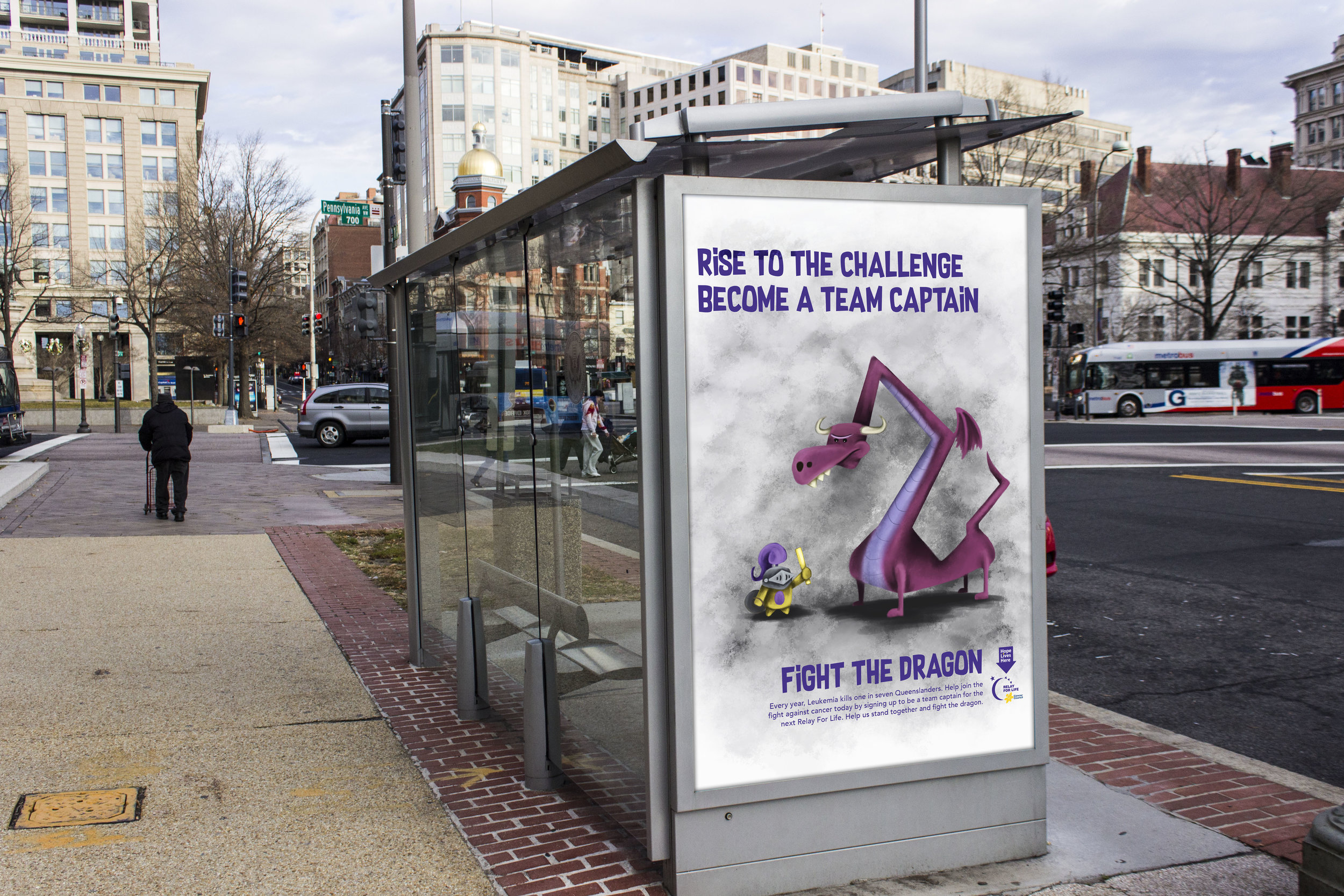 Relay For Life Ad Campaign Poster