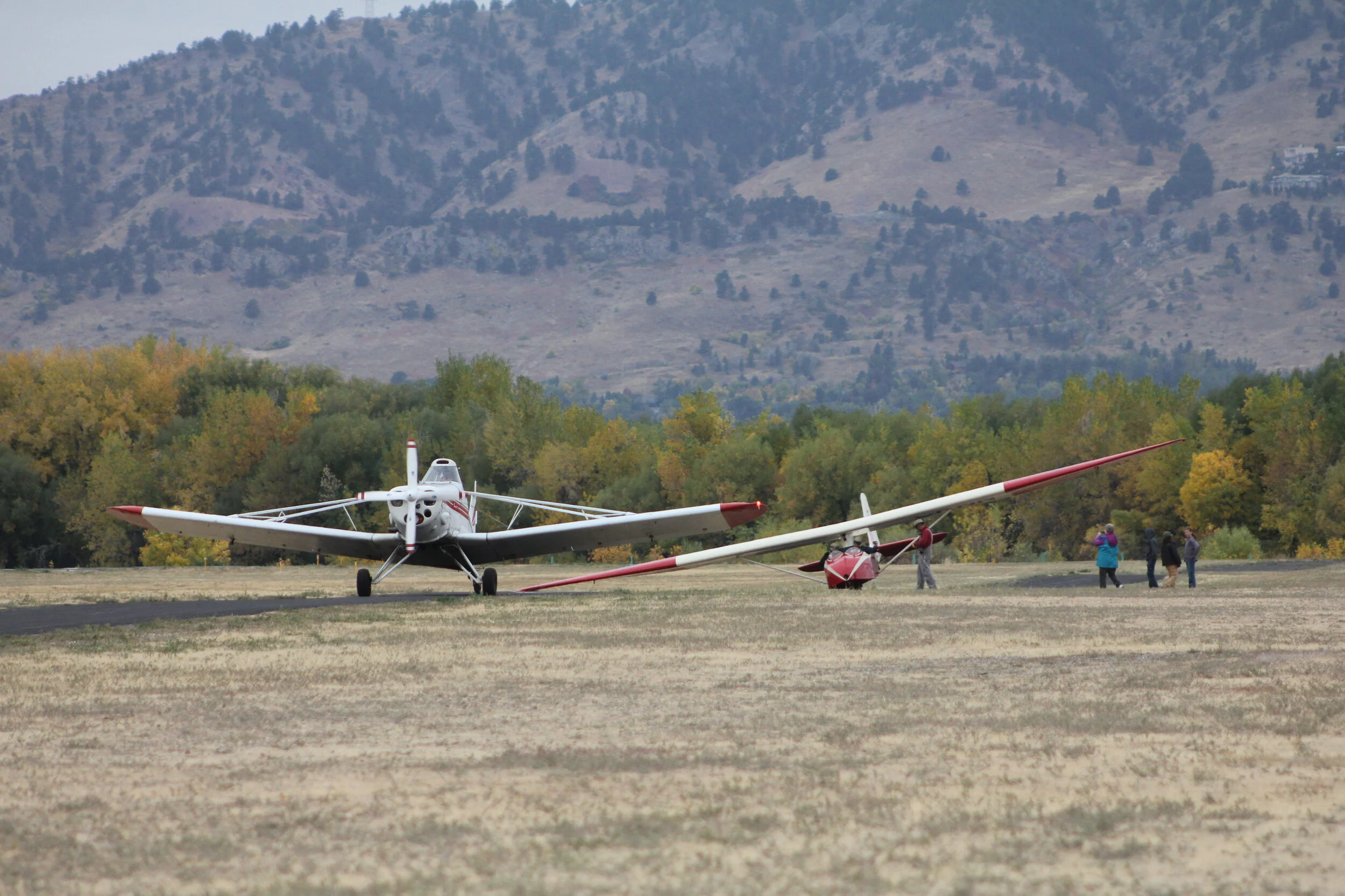  Slingsby T.21 &amp; Piper Pawnee (Tow), Boulder, Day 2, Flight #2  Photo Credit: Brodie 