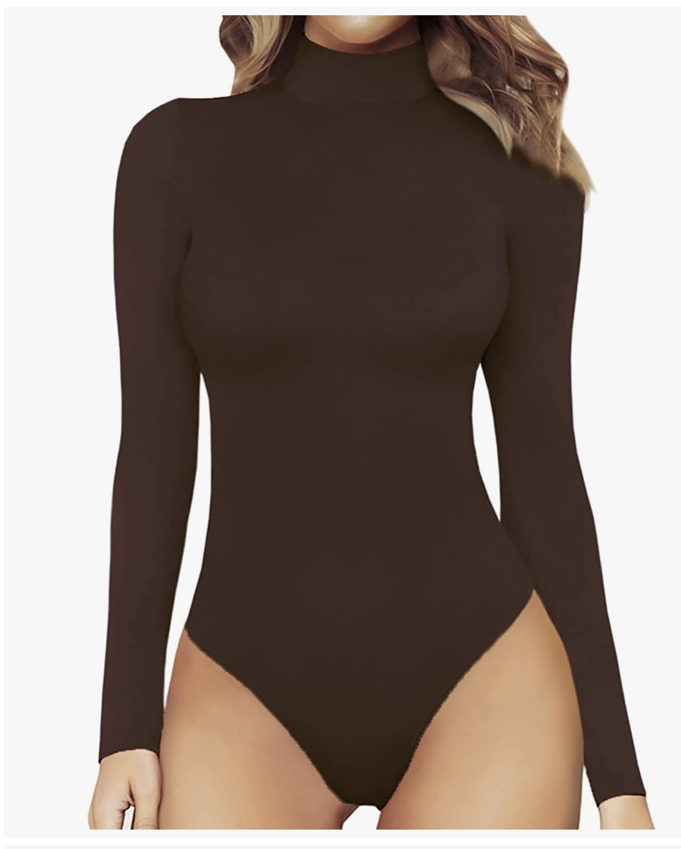 Brown Body Suit