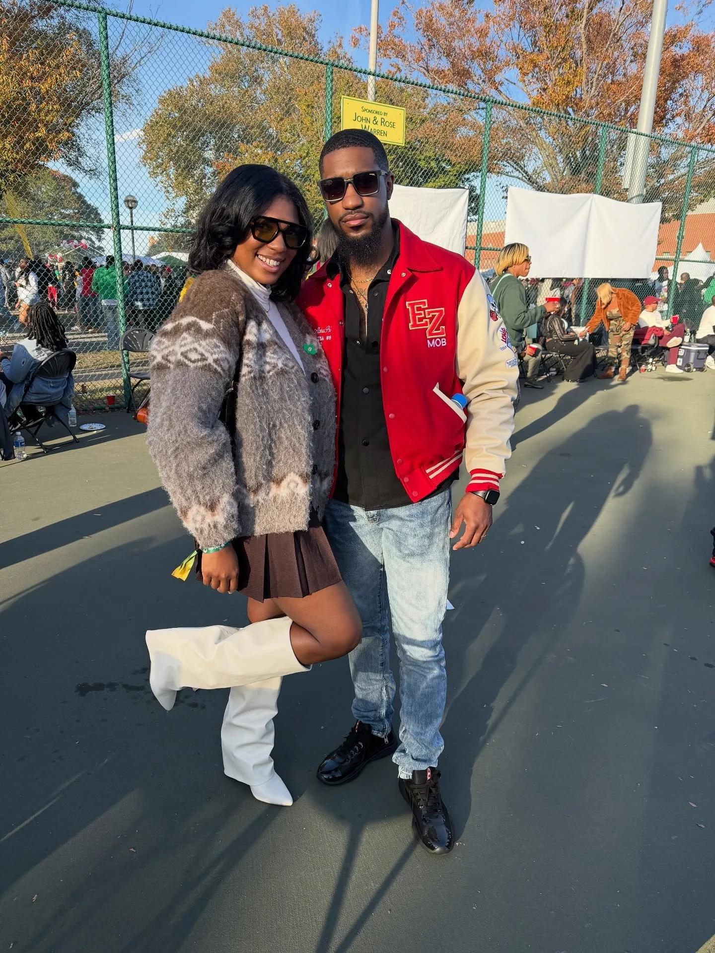 Not me OUTSIDE 🤣!! I had soooo much fun at @norfolkstateuniversity homecoming!! The laughs, hugs, food, and people just really made me happy!! Honestly going to an HBCU was definitely the best decision! I met Zaddy there 🤣. 

Until next time 🫶🏾. 